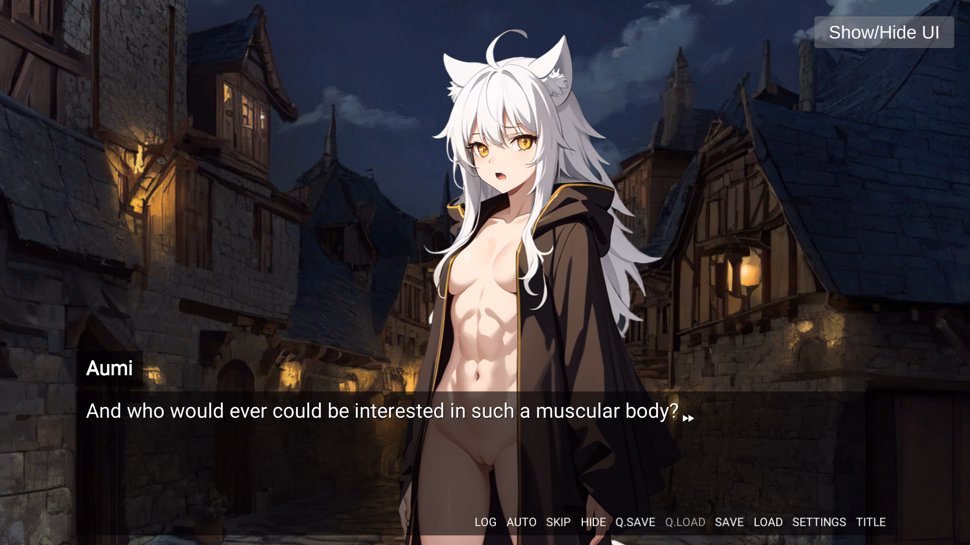 VN Unity Abandoned My Life in Another World Full of Horny Monster Girls [v0.4] [Goshan games]