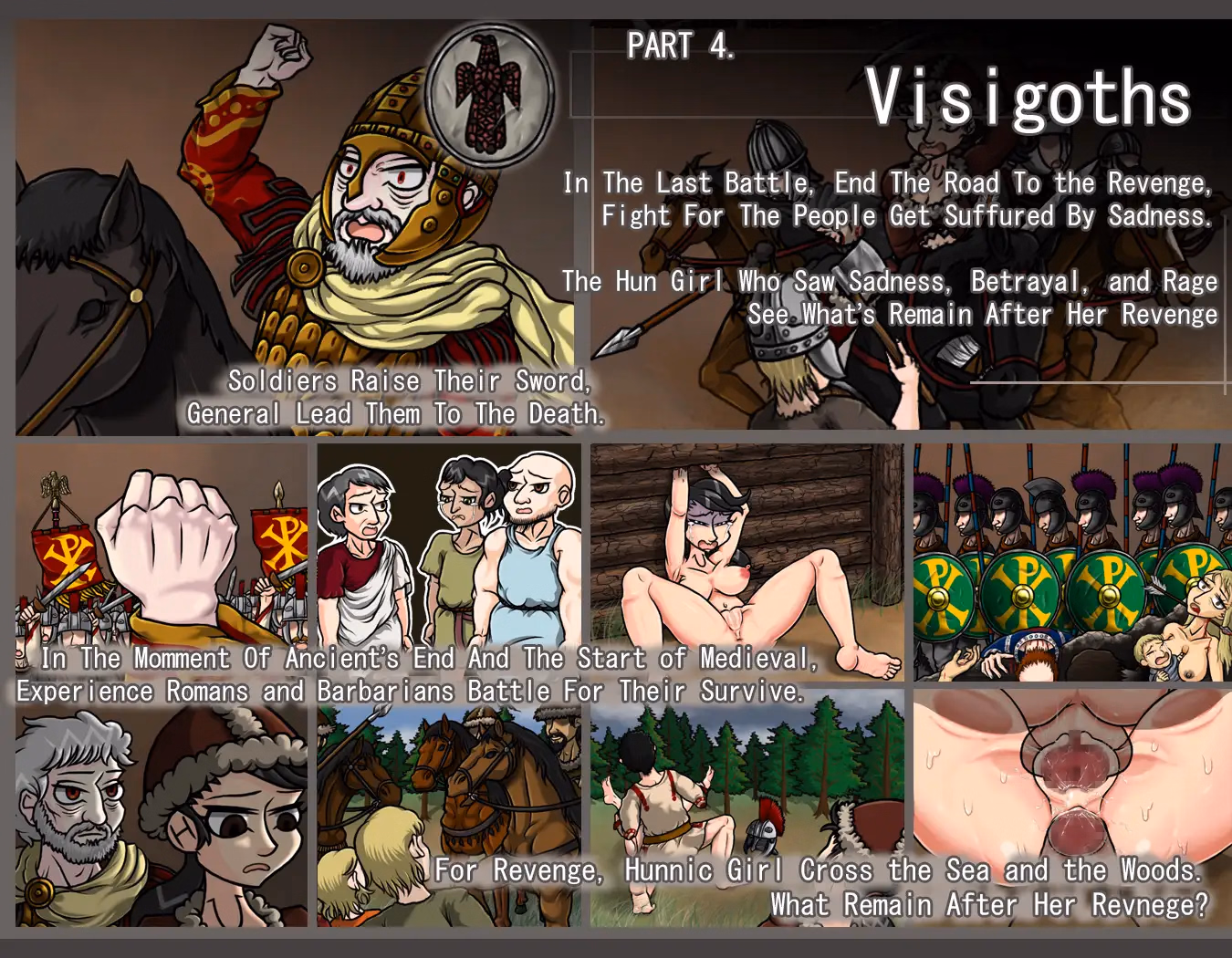 RPGM Completed Age of Ashes: Hunnic Girl In Divided Roman Empire [Final] [Morning Explosion]
