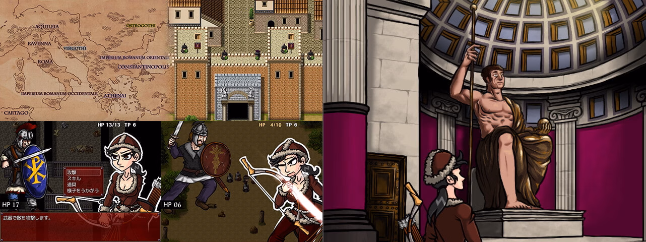RPGM Completed Age of Ashes: Hunnic Girl In Divided Roman Empire [Final] [Morning Explosion]