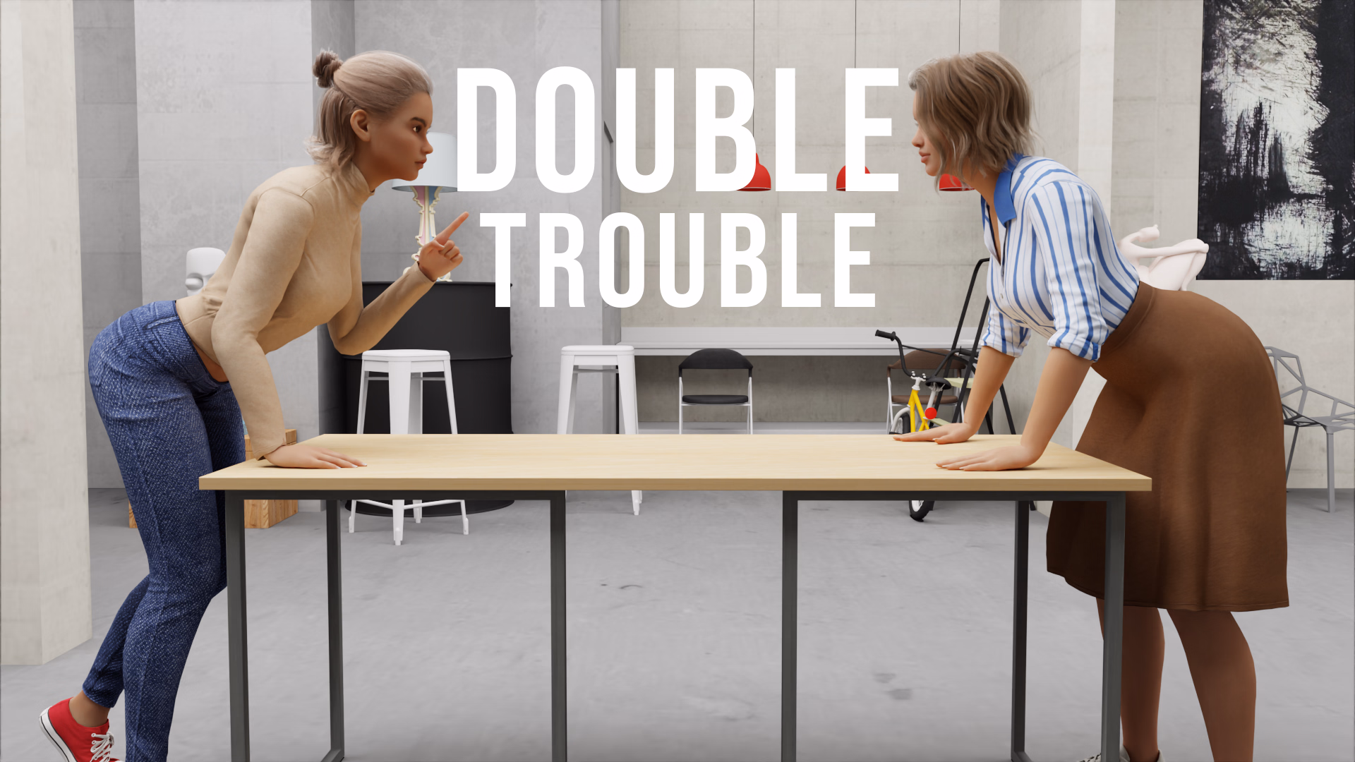 Ren'Py Completed Double Trouble [v1.0] [74games] download