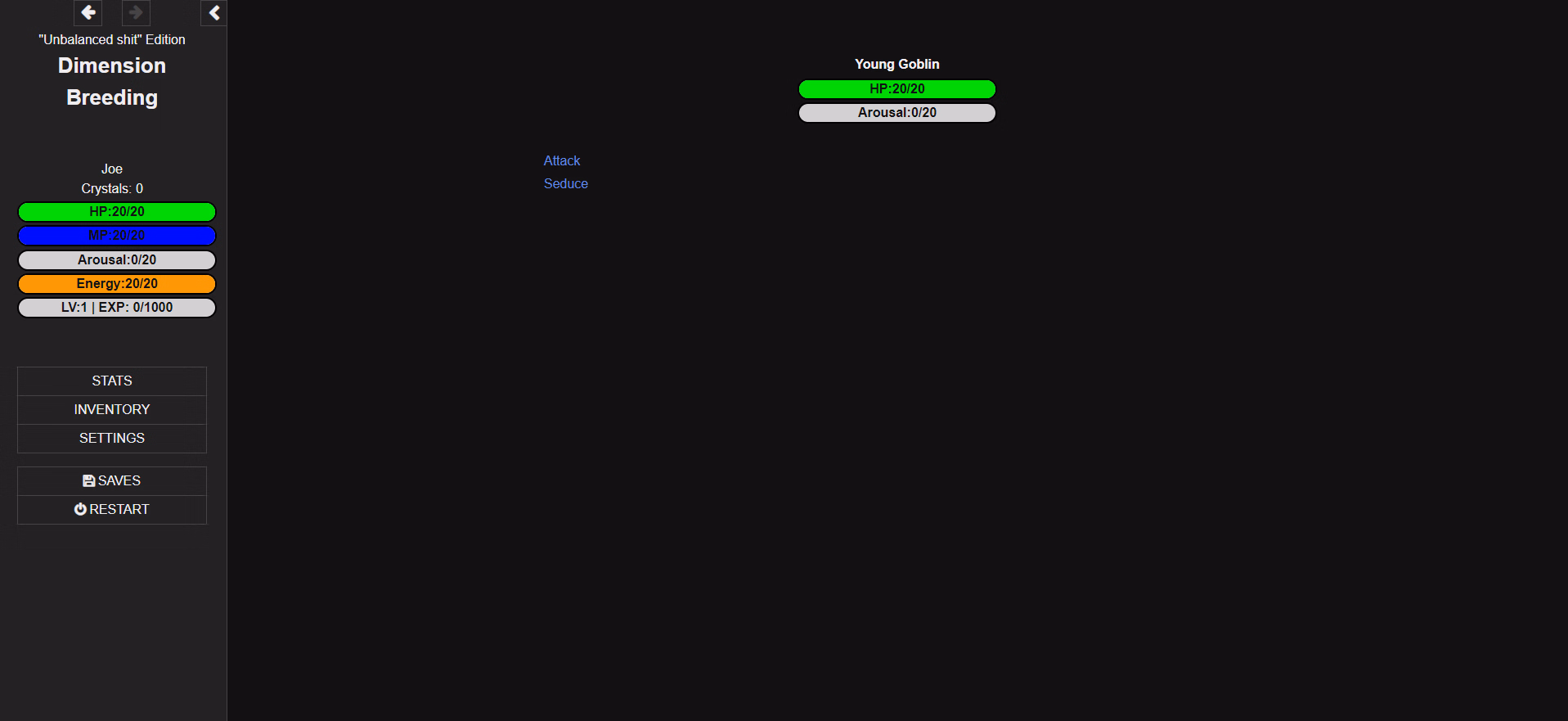 HTML Abandoned Dimension Breeding [v0.0.1] [SomeSneakyDev]