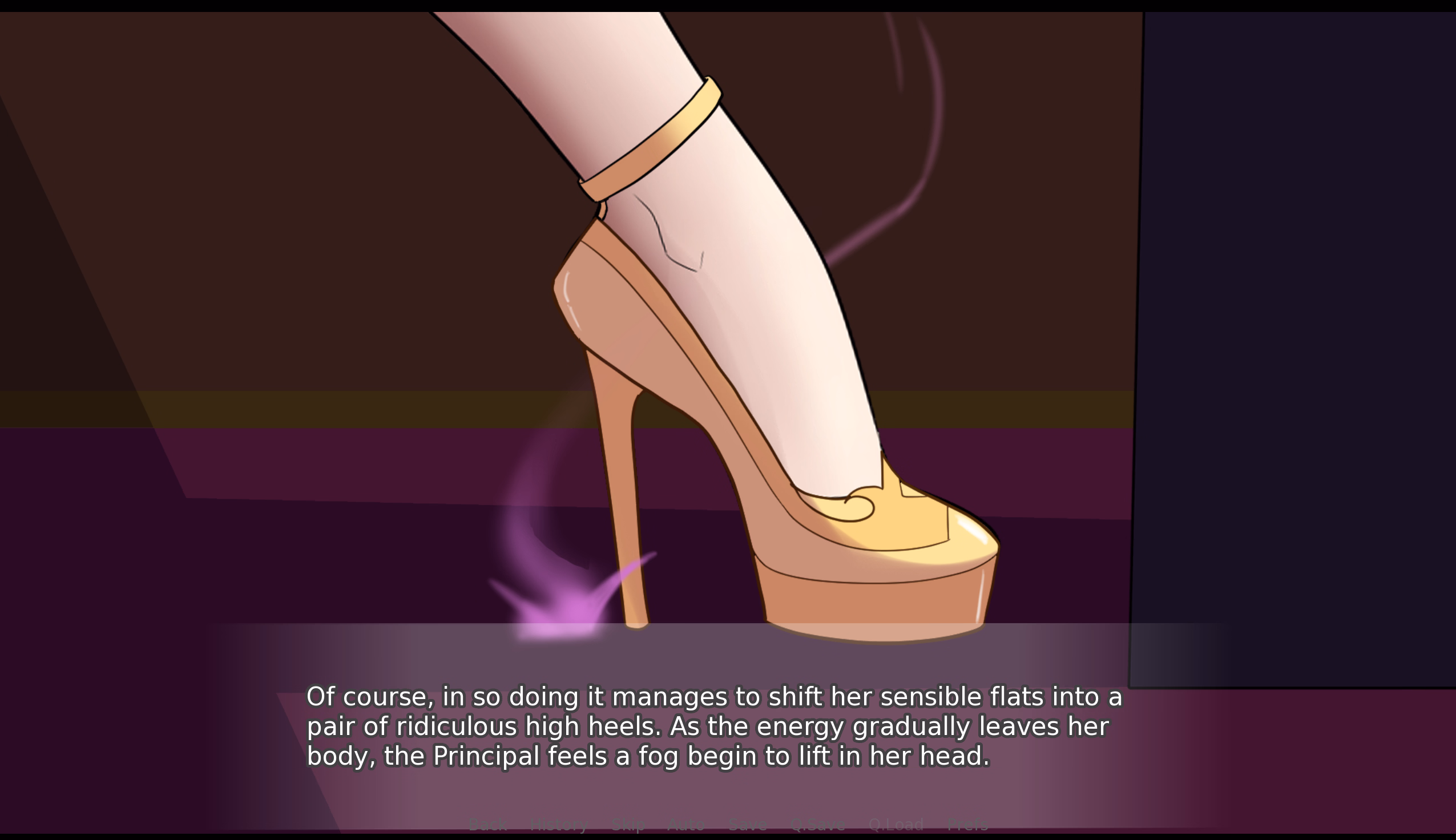 VN Ren'Py Completed The Principals Bimbofication - A Kinetic Visual Novel [v1.0] [Annon]