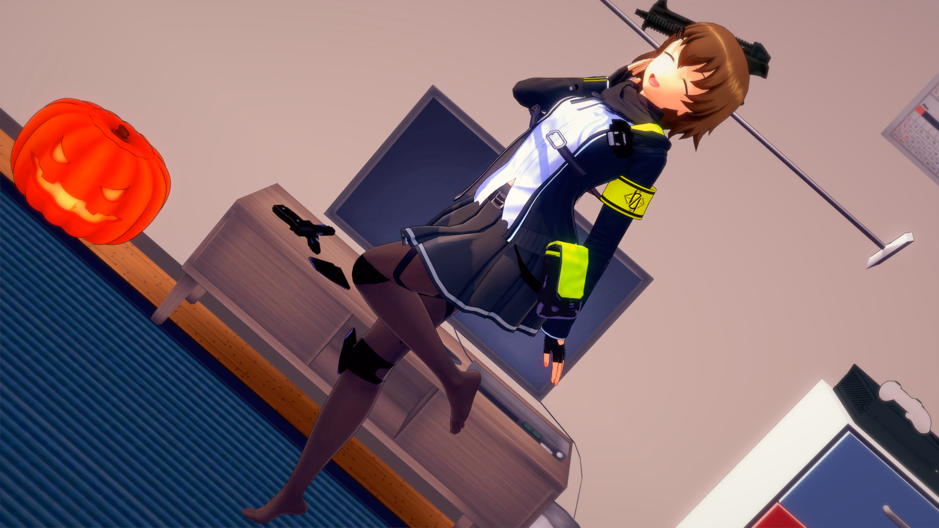VN Ren'Py Completed Leopan's Halloween Party [v1.3] [Upforkilling]