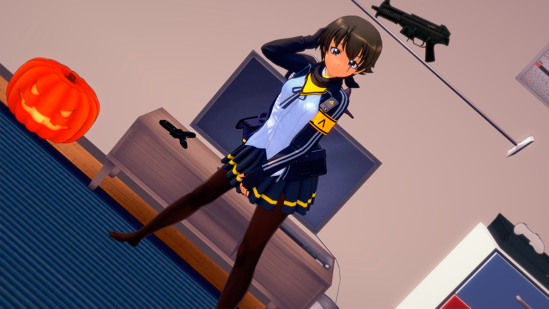 VN Ren'Py Completed Leopan's Halloween Party [v1.3] [Upforkilling]