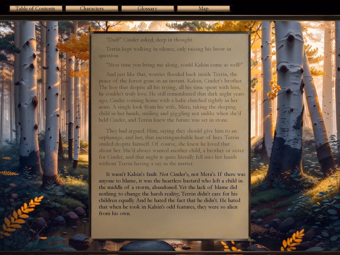 VN Ren'Py Abandoned When Silver Burned [Ch. 9] [Earliestbird]