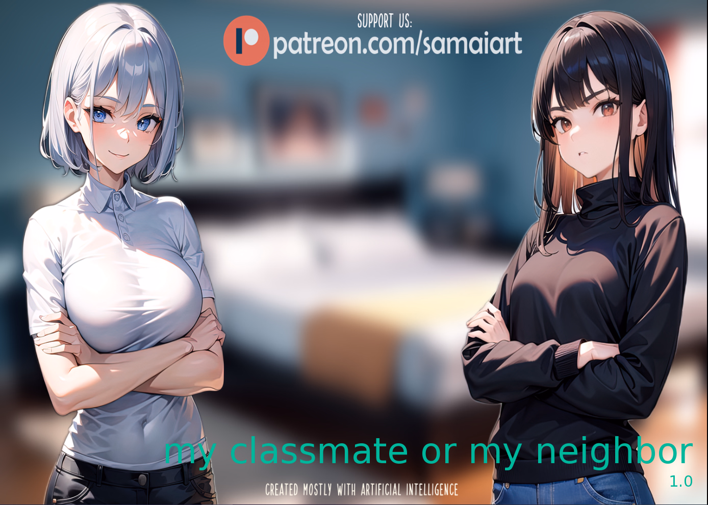 VN Ren'Py Abandoned My Classmate or My Neighbor [v1.0] [samaiart] download