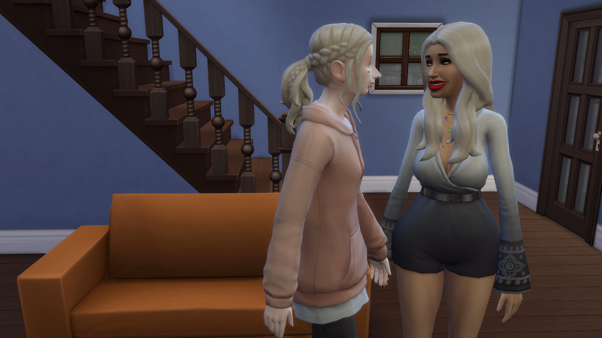 VN Ren'Py Abandoned Si-girls Picking Up [v0.0.1] [Naomi]