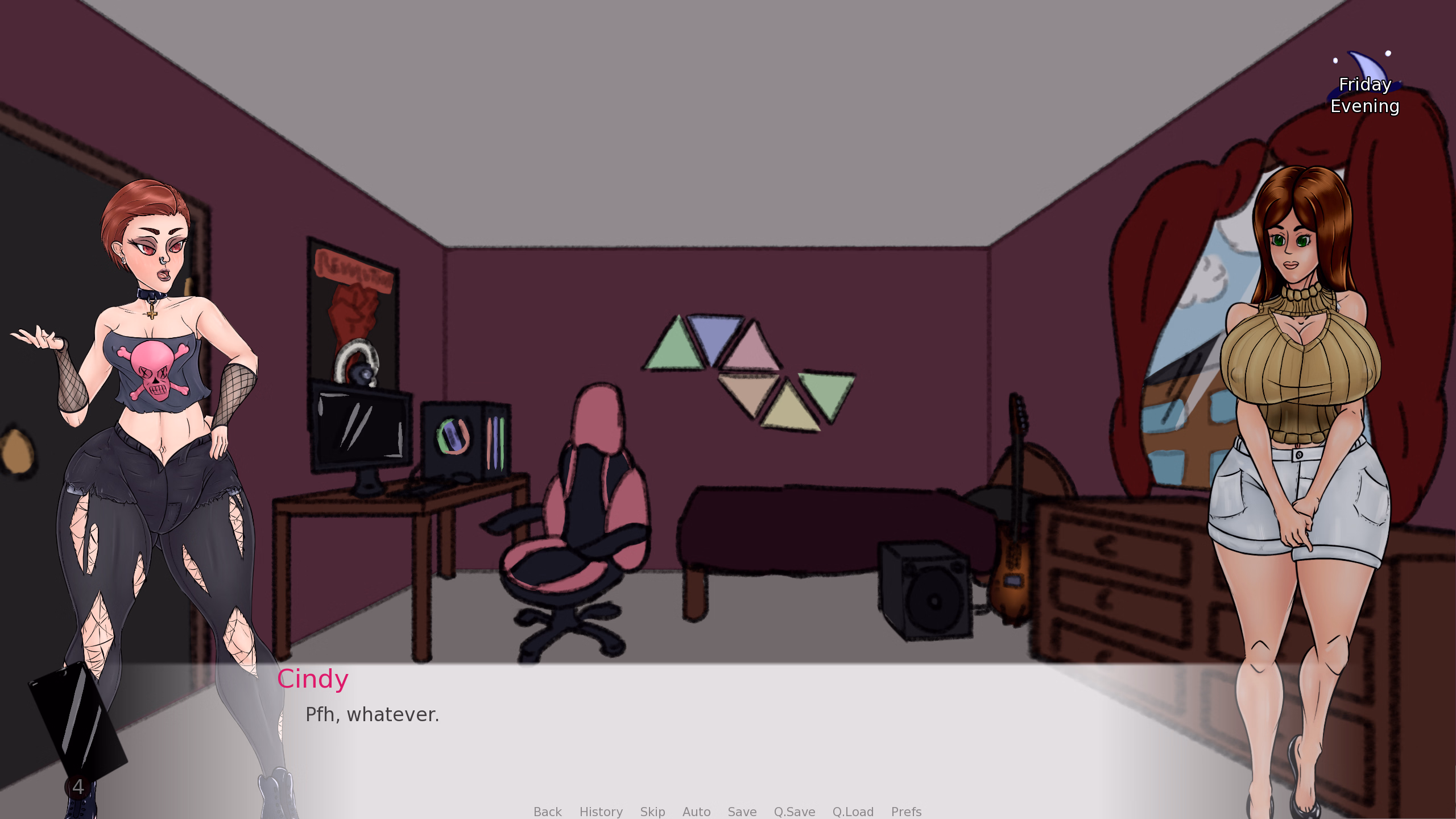 Ren'Py A Very Full House [v0.39.3] [MetaMira]