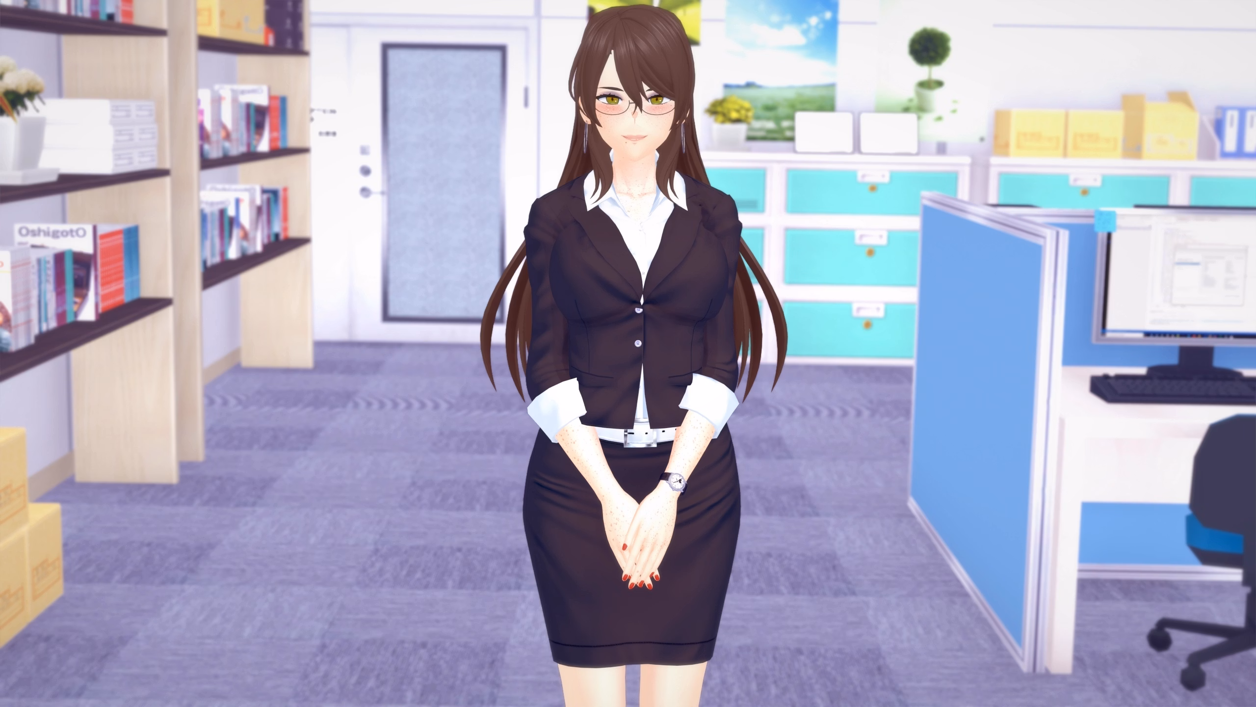 VN Ren'Py Abandoned My Office Adventures Reunion [Final] [The Coder]