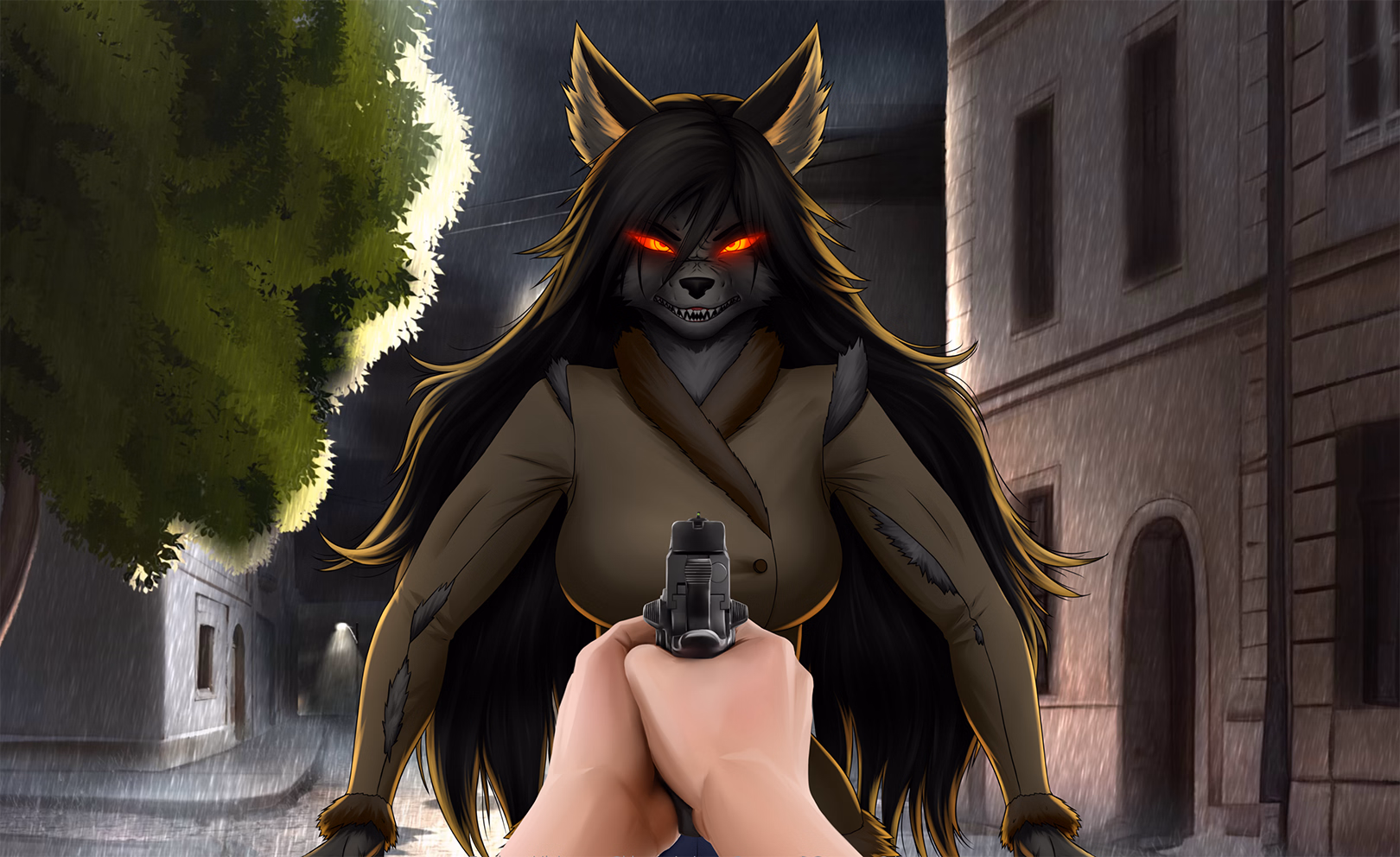 VN Ren'Py Abandoned In the Shadow of the Versipellis [Alpha Demo 0.1.2.1 P1] [Moose Shadow/Civis-Rasa]