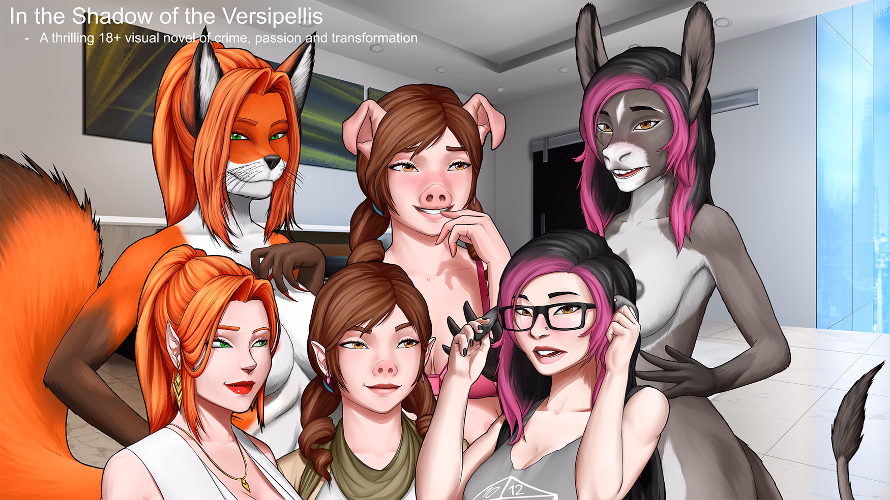 VN Ren'Py Abandoned In the Shadow of the Versipellis [Alpha Demo 0.1.2.1 P1] [Moose Shadow/Civis-Rasa]