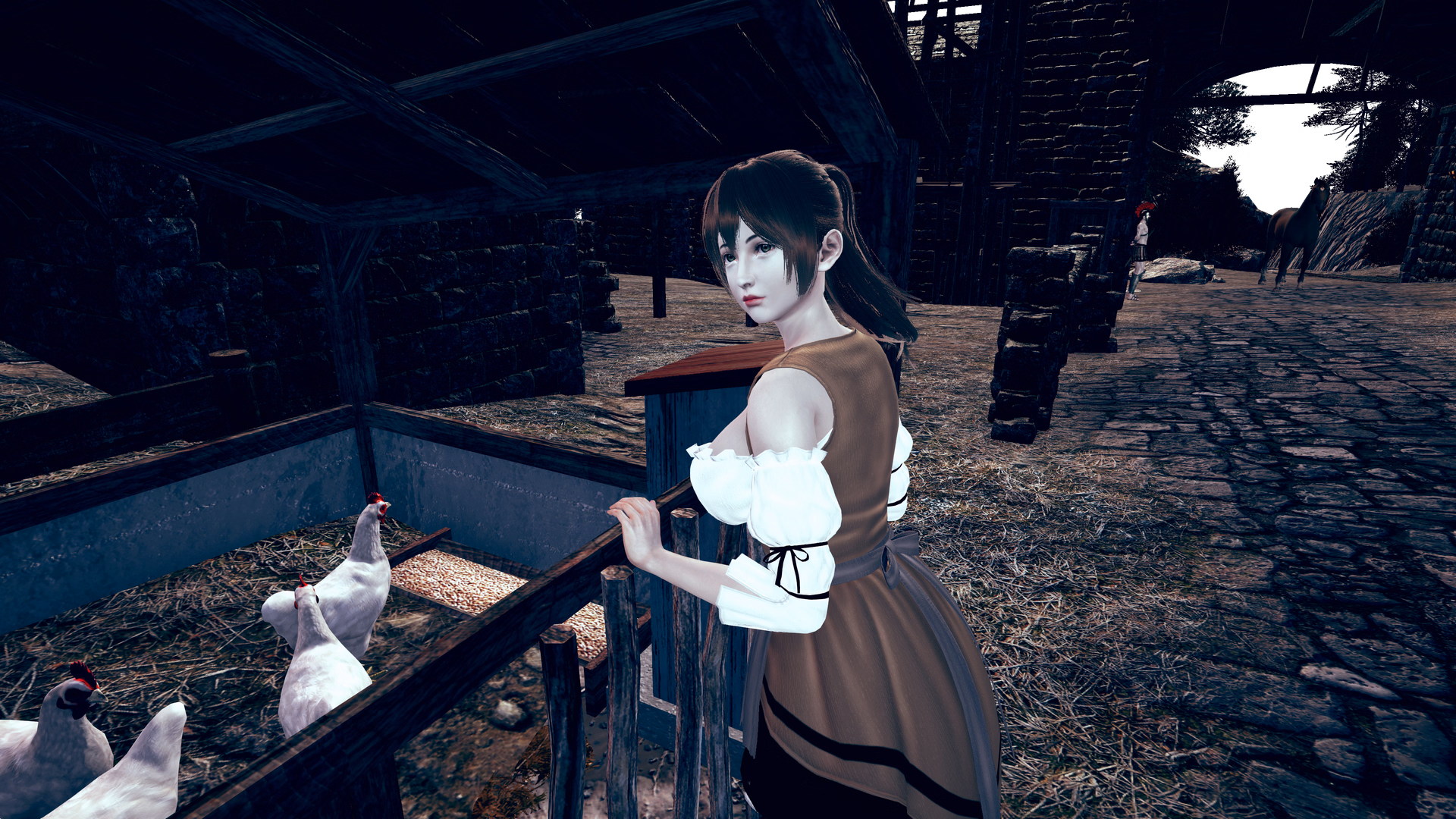 Ren'Py Abandoned When Everything's Red [v0.4] [Fallen Angel Productions and Empty Ears Game Studios]