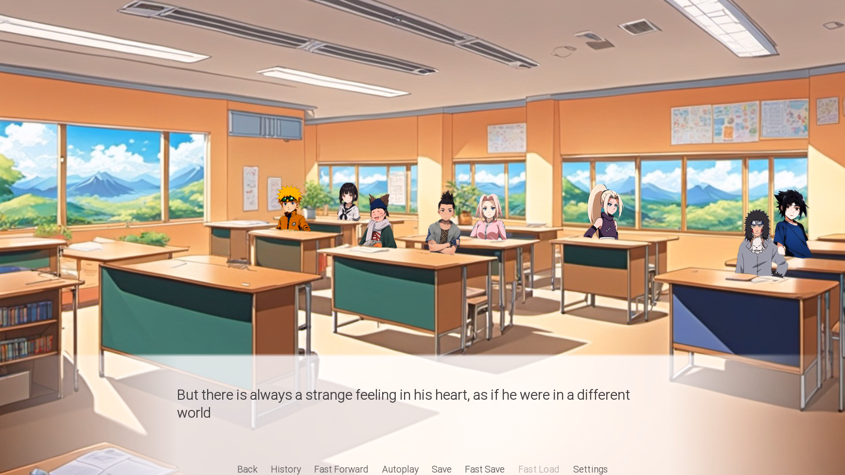Ren'Py Abandoned Another Naruto Life [v0.3 - Christmas] [GameMK_Witch]
