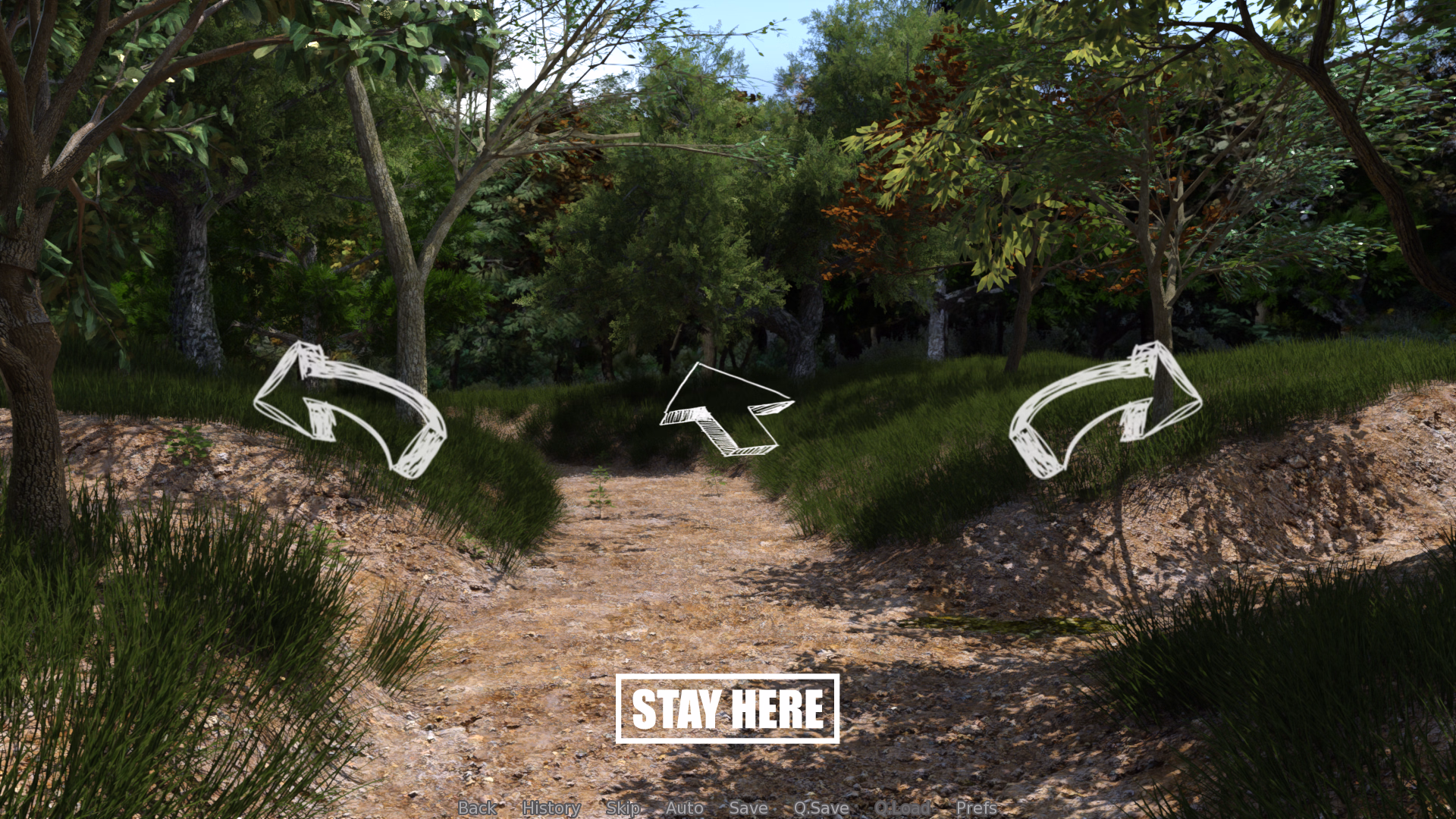 VN Ren'Py Abandoned Find the Road [Demo] [SxRobert VN]