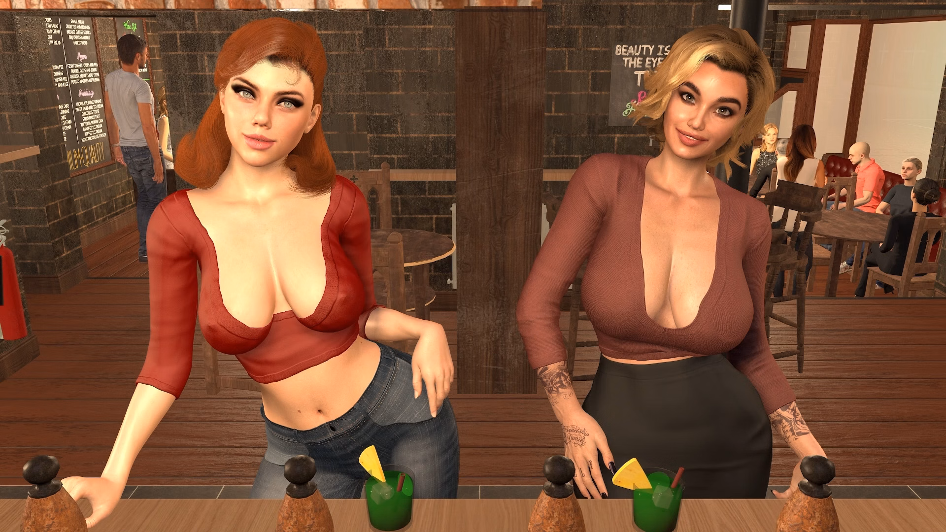 VN Unity Abandoned CITY OF ANGELS [Demo] [Lewd Tale Games]
