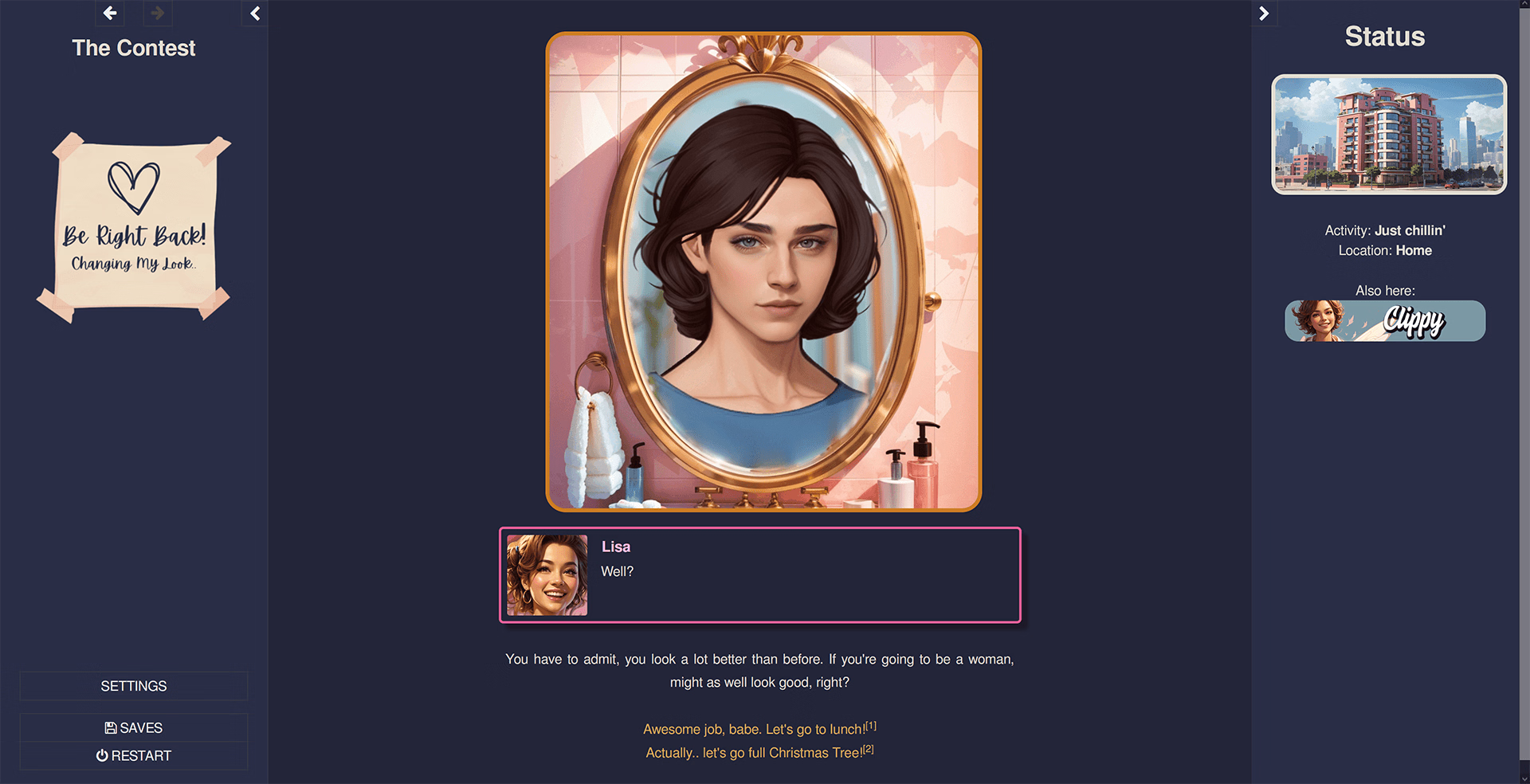 VN HTML Abandoned The Contest [C1W2.5] [Hopjesvlamonster]