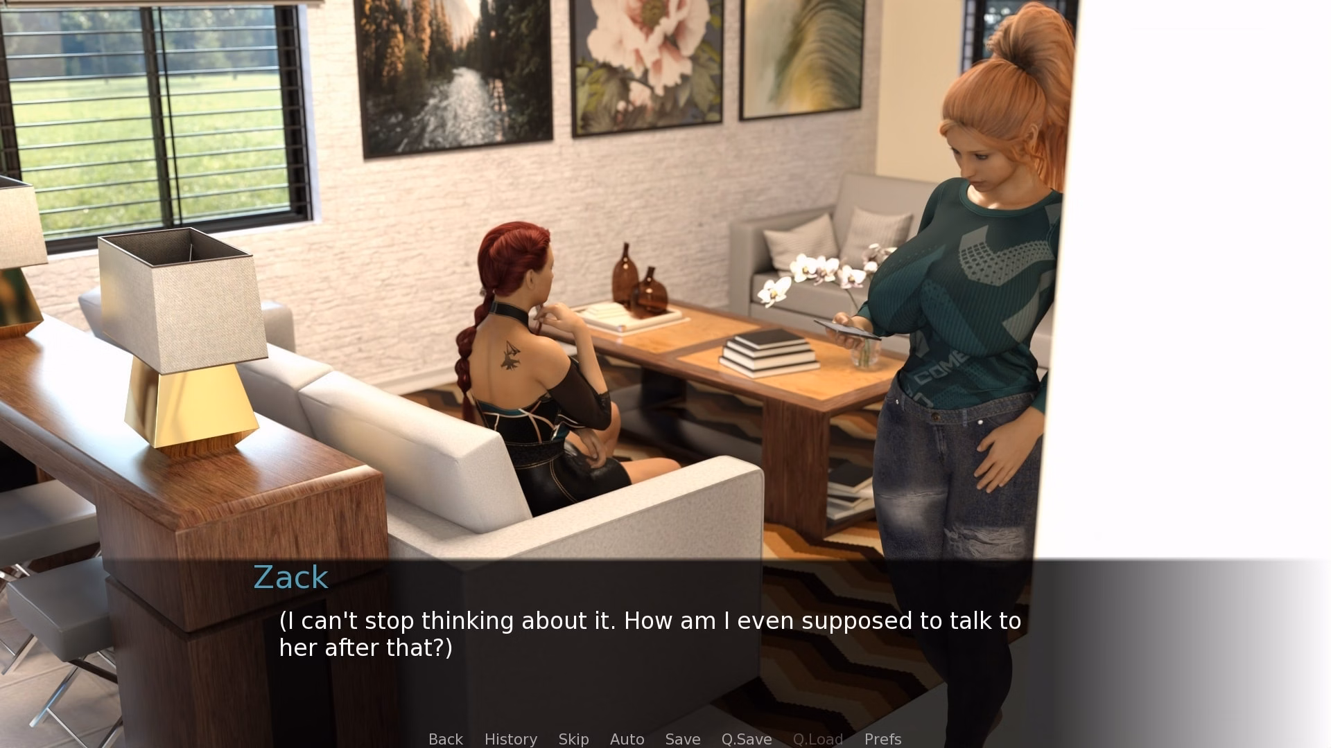 VN Ren'Py Completed One Aggressive Futa Step Sister [v1.03] [Zelltin]