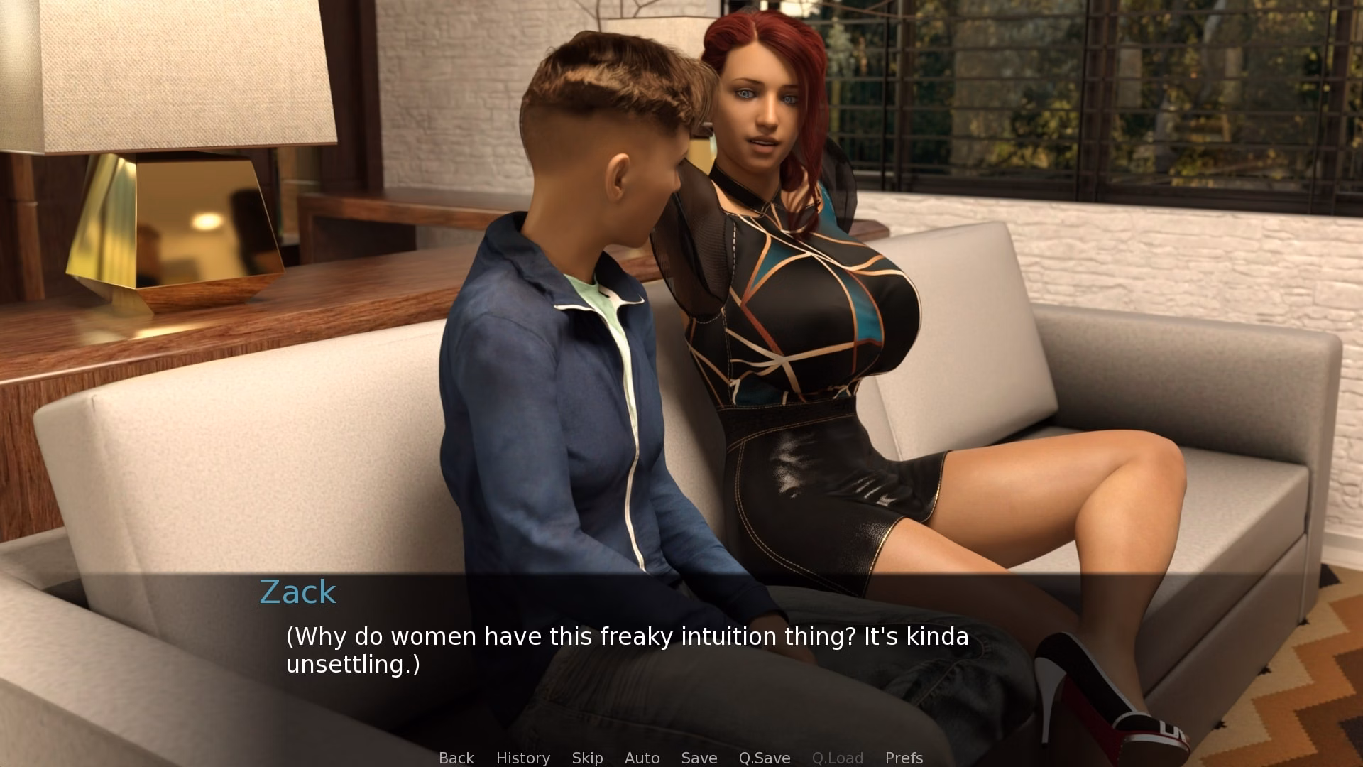 VN Ren'Py Completed One Aggressive Futa Step Sister [v1.03] [Zelltin]