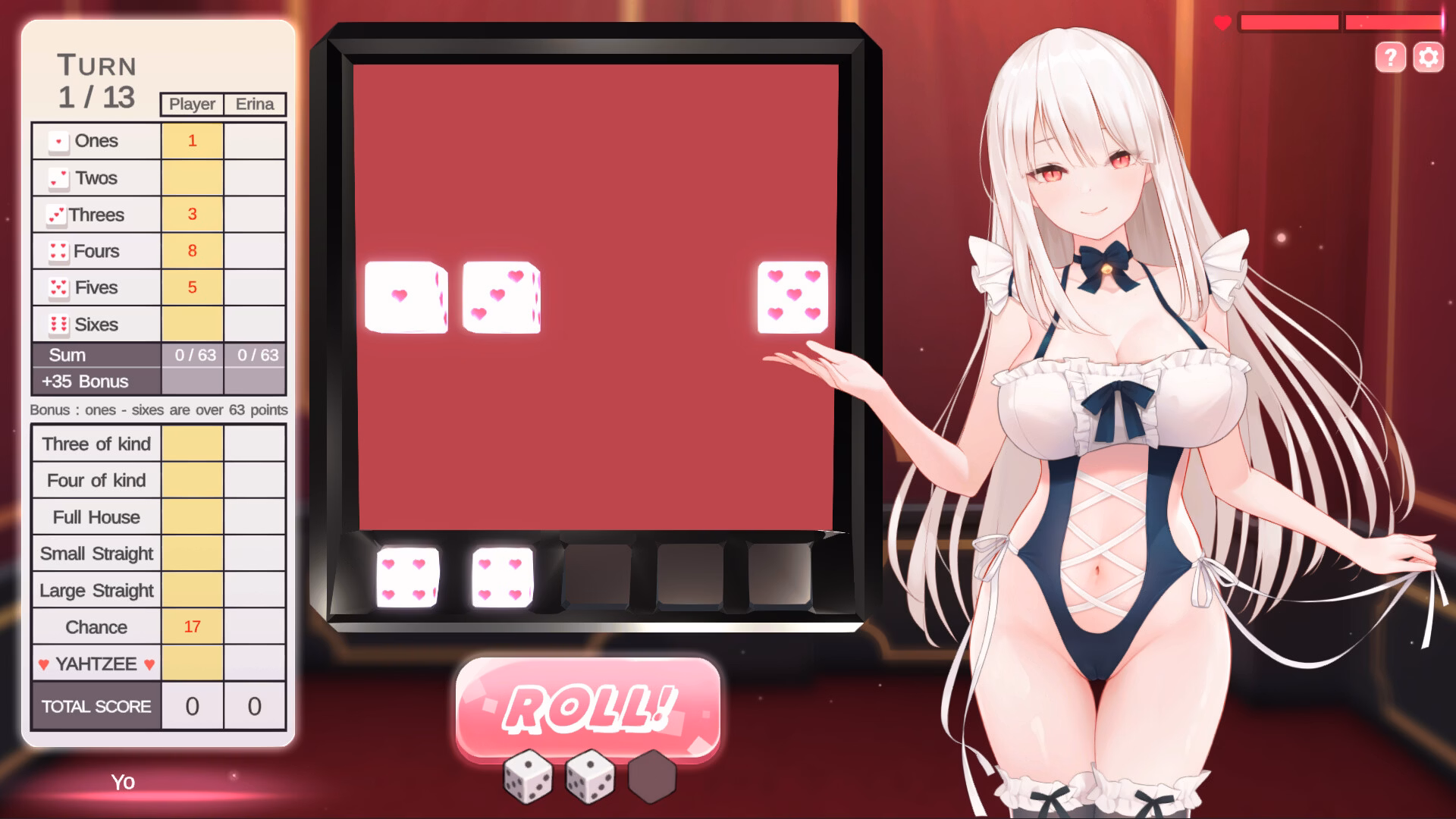 Unity Completed Yahtzee girl [Final] [Snappixgames]