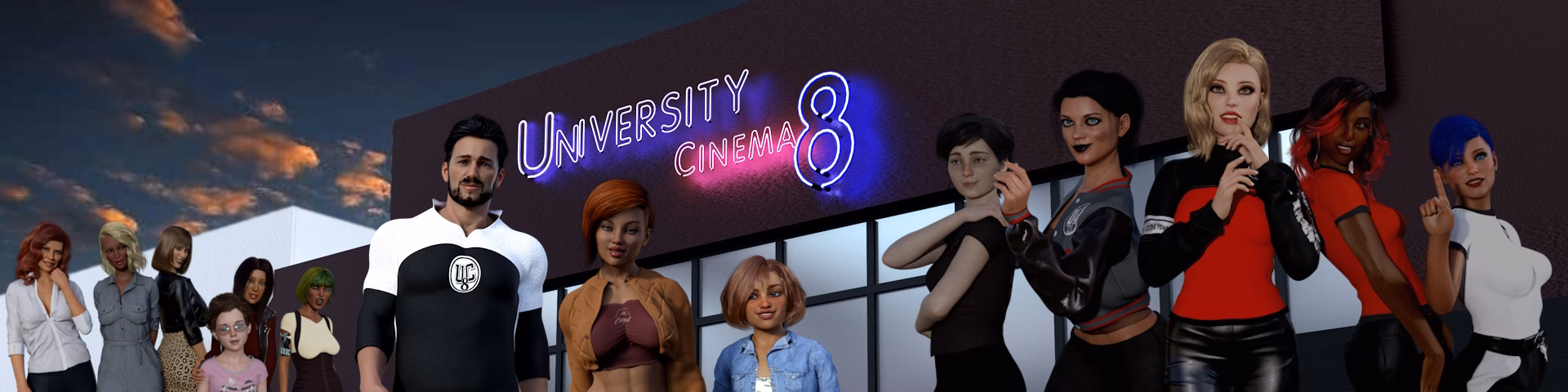 VN Ren'Py UC8 [v0.3.6.1] [Dark Griffin Games]