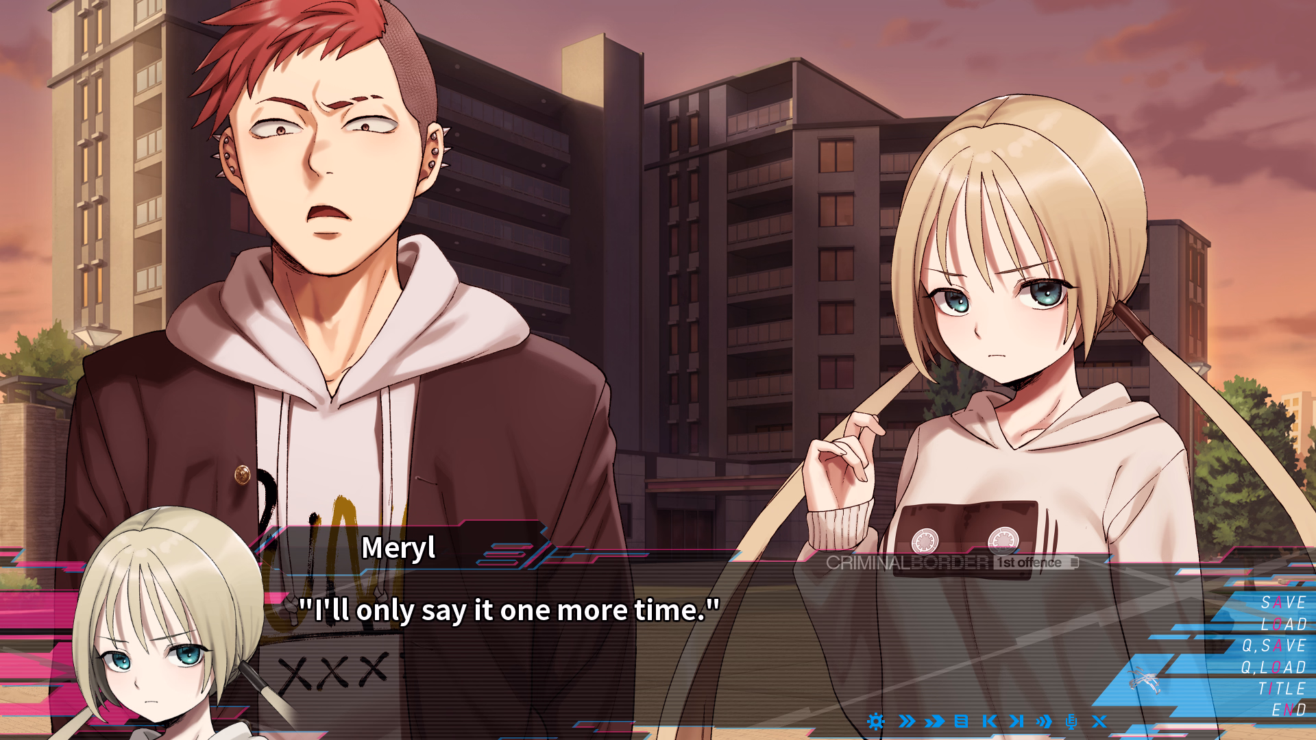 VN Others Completed Criminal Border 1st Offence [v1.0.1] [Purple Software]