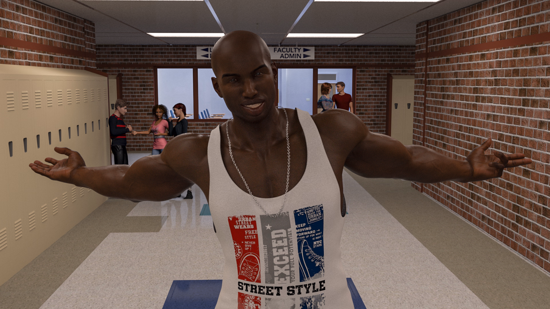 VN Ren'Py The Copycat [v1.3.0] [PiggyBackRide Productions]