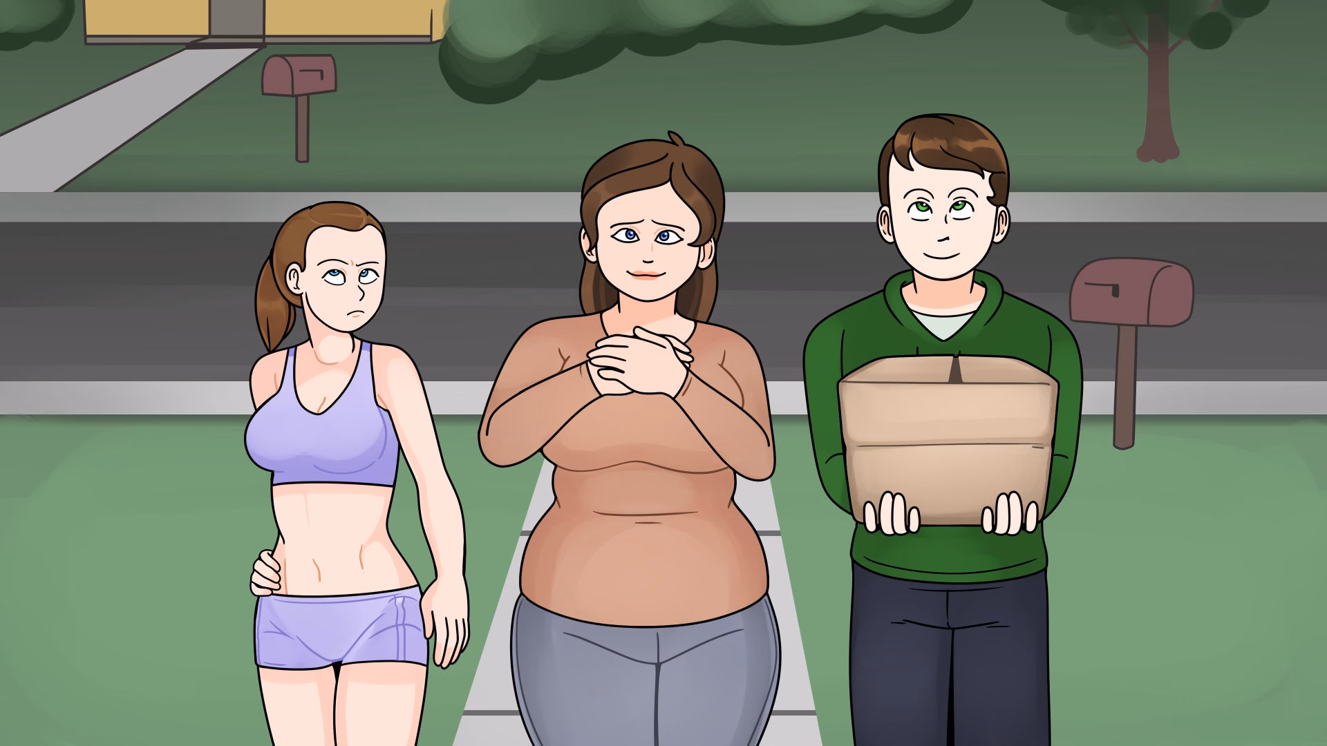 Ren'Py Abandoned Next Door Neighbors [v1.0] [noodle]