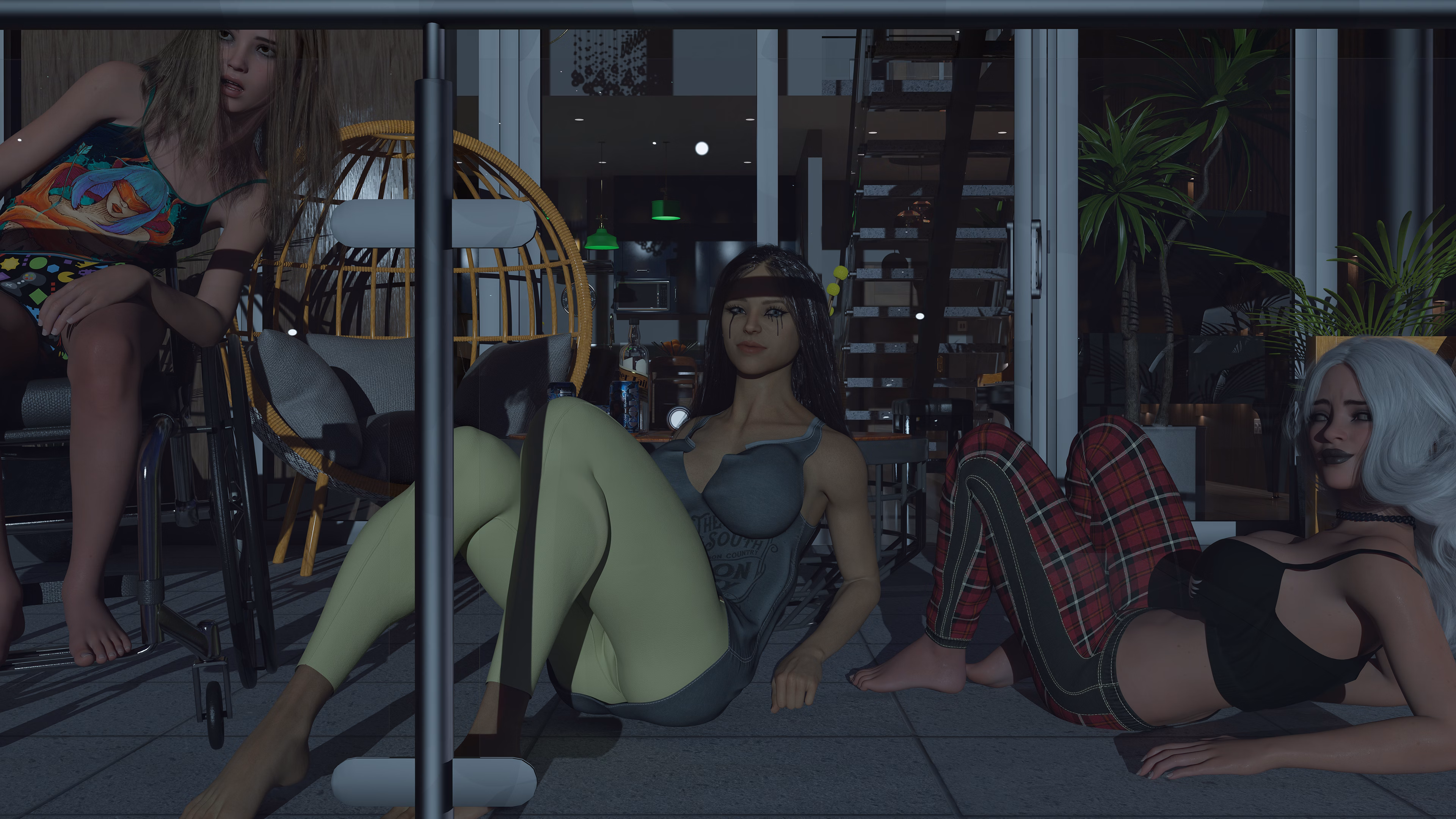 VN Ren'Py Abandoned The Sinful City Fight for Love [v0.4] [Peacemaker]