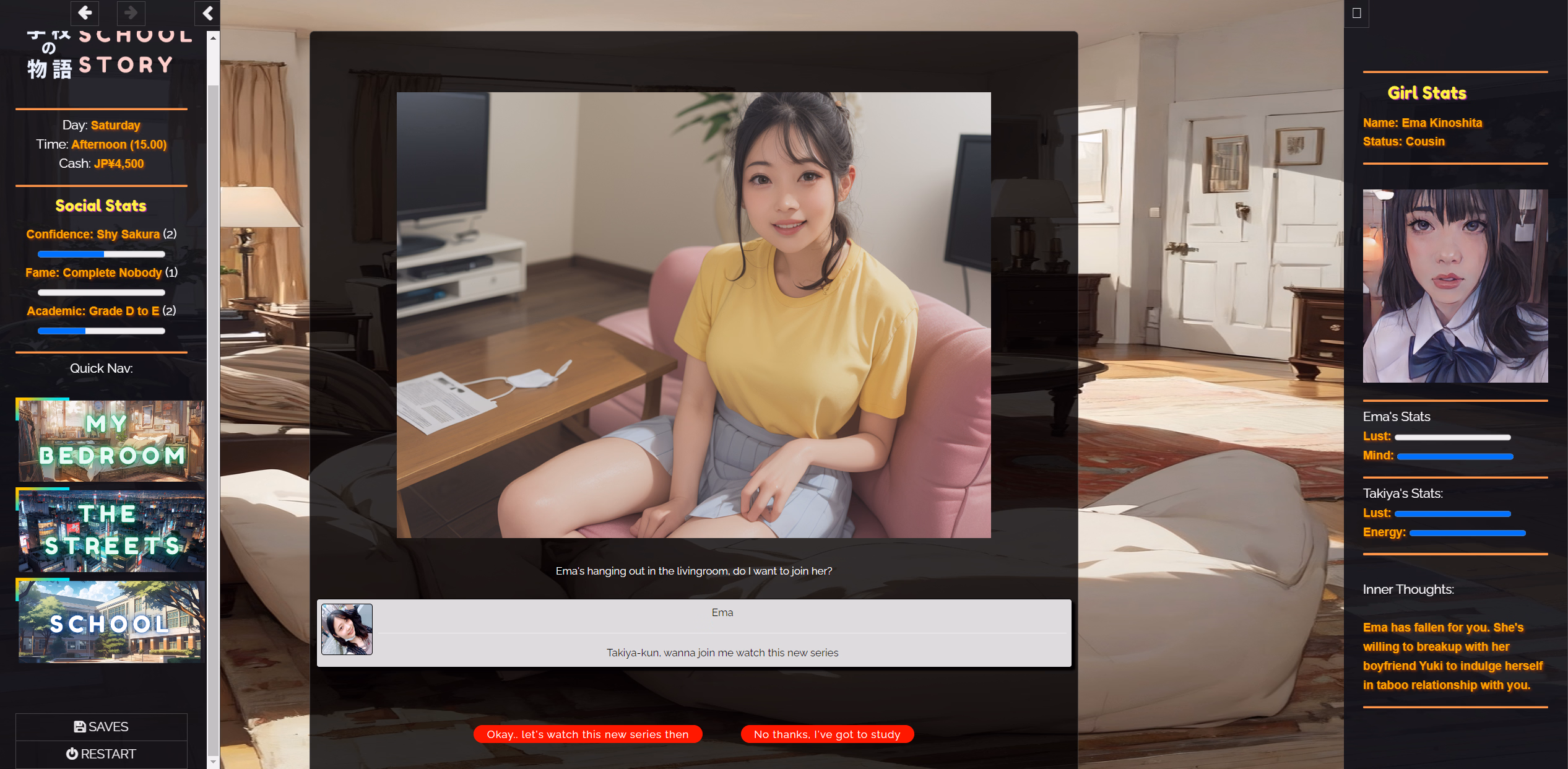 HTML Gakko No Monogatari - School Story [v0.36] [CorpoLife_dev]