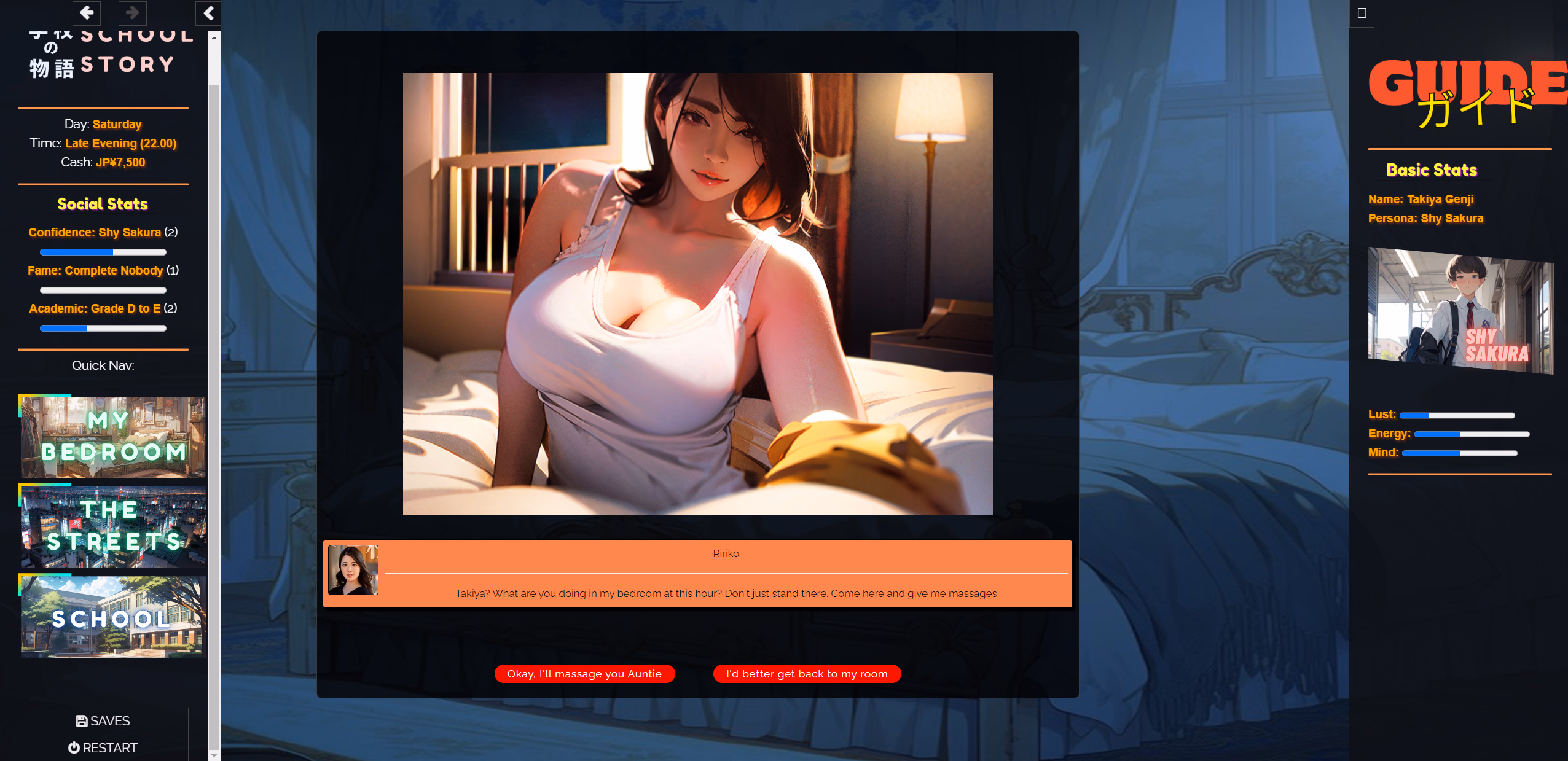 HTML Gakko No Monogatari - School Story [v0.36] [CorpoLife_dev]