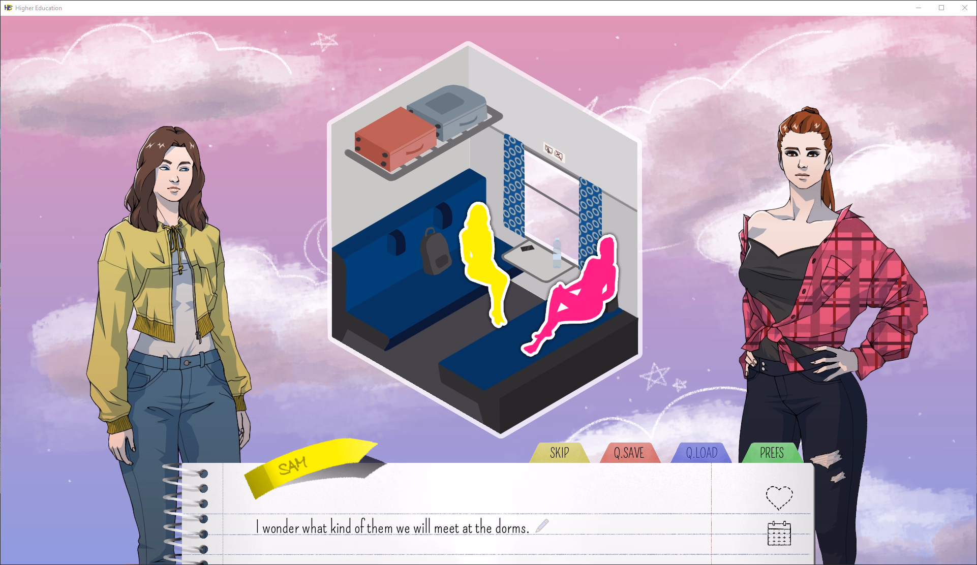 VN Ren'Py Abandoned Higher Education [v0.01.3] [Acton Belle]