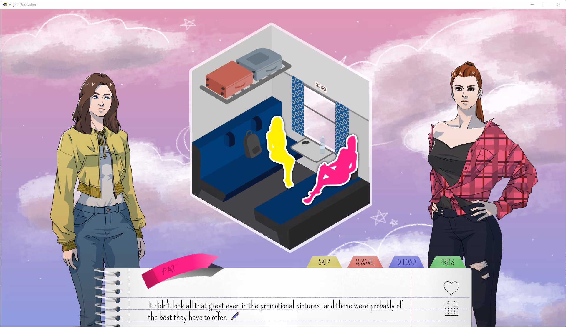 VN Ren'Py Abandoned Higher Education [v0.01.3] [Acton Belle]
