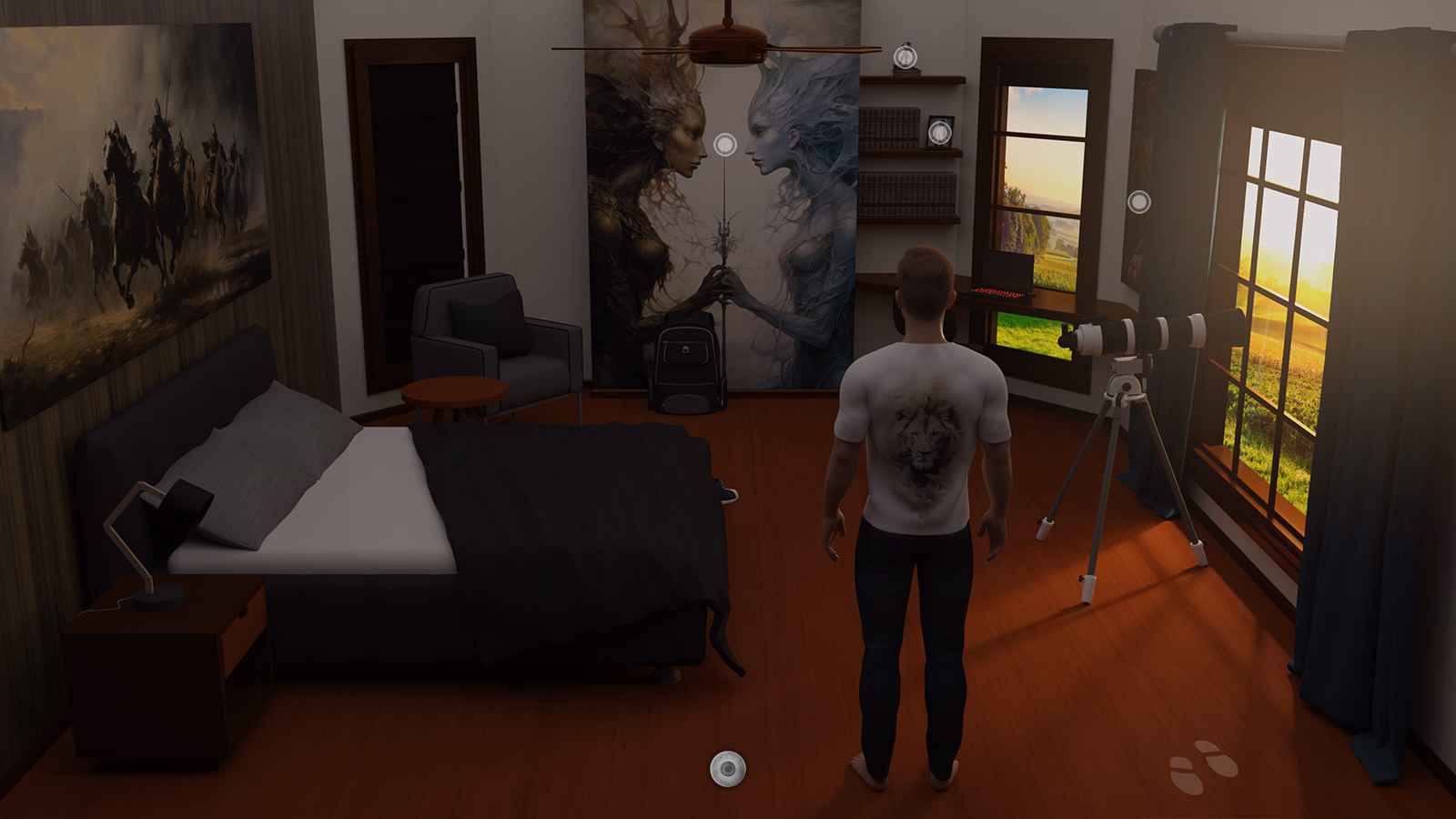 Ren'Py Abandoned King of Court [v0.1.0.0] [Mtermik Studios]