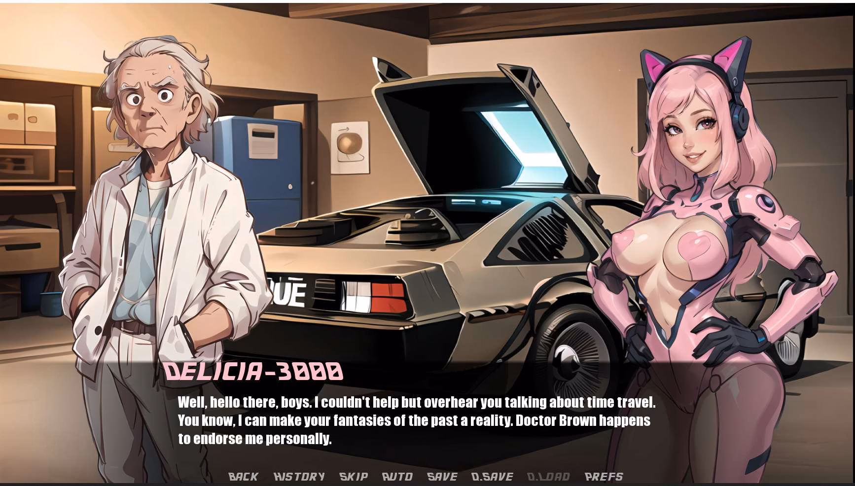 VN Ren'Py Abandoned Back to the Booty [v0.203] [Dark Coffee]