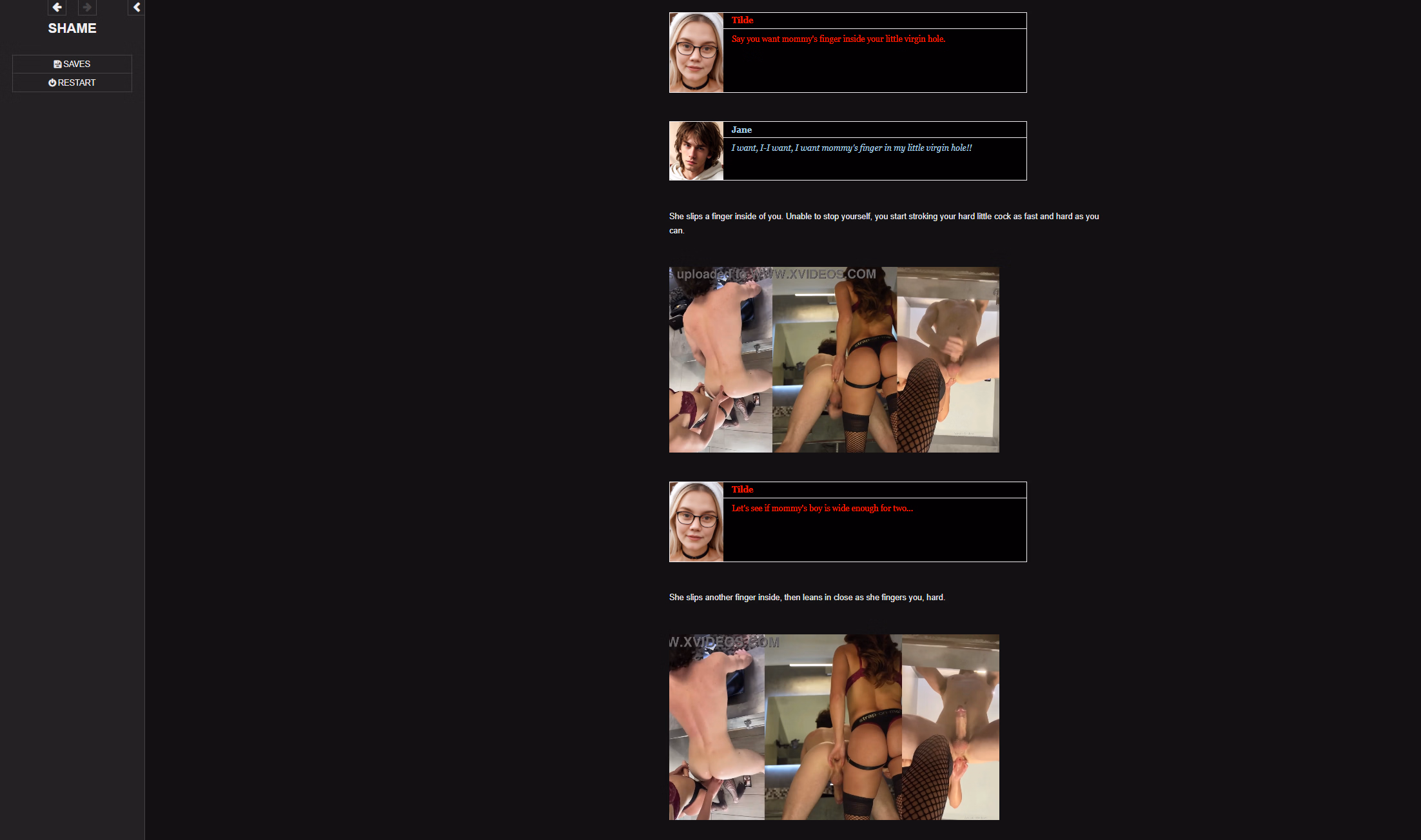 HTML Abandoned Shame [v0.1] [TildeWero]