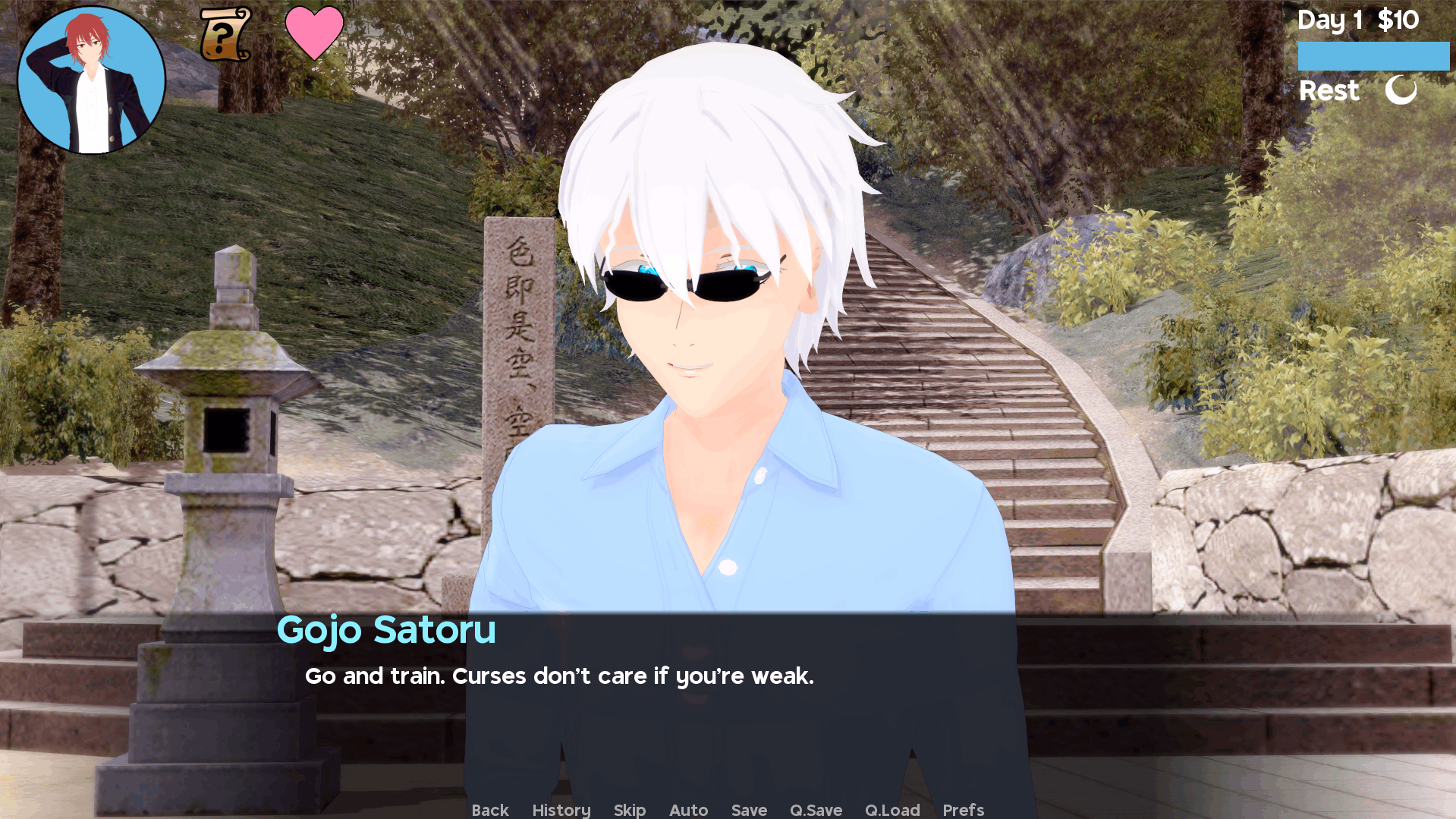 VN Ren'Py Abandoned Sorcerer Training [Demo v2] [RisuVN]