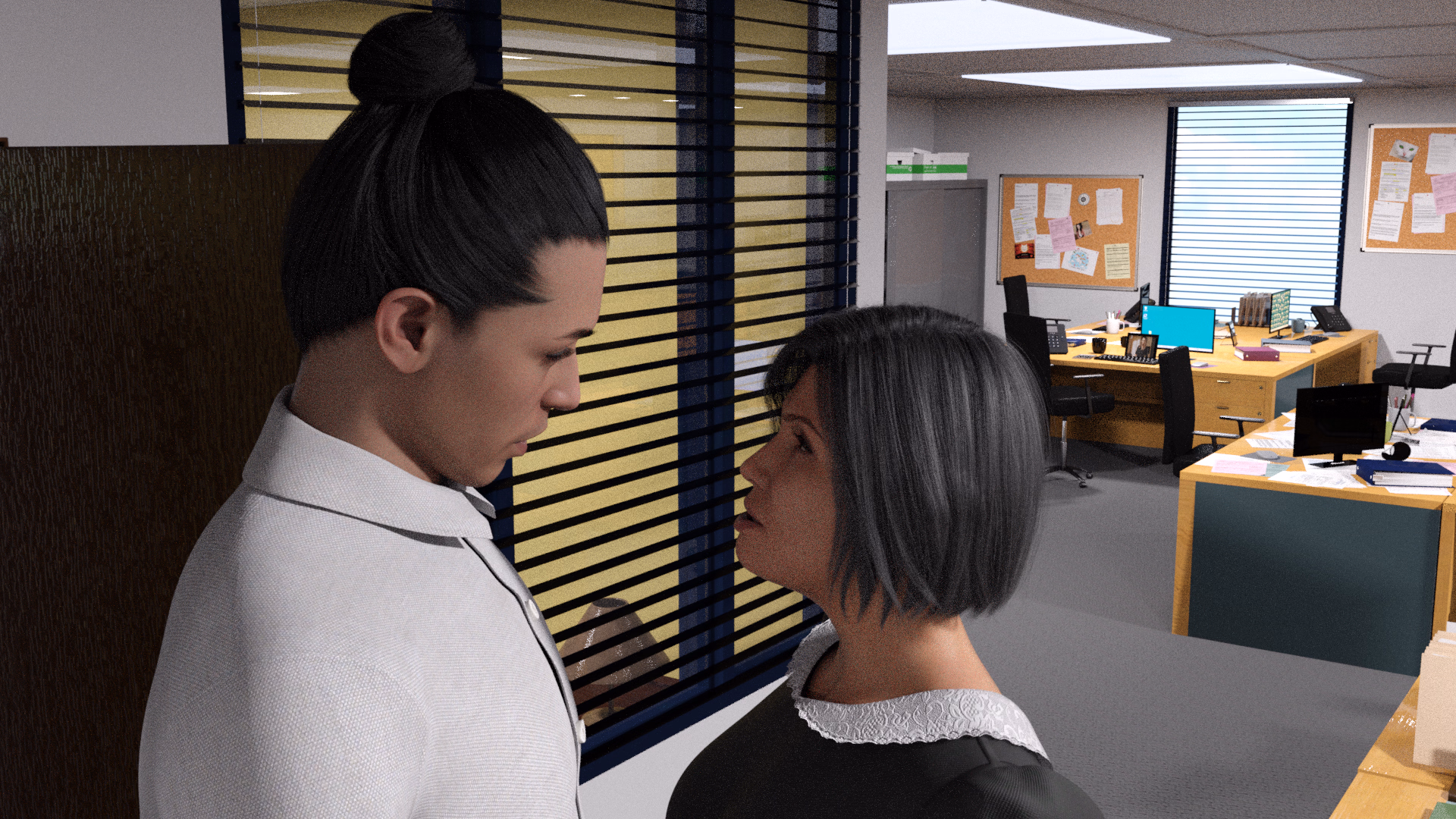 VN Ren'Py Completed Colleagues&Lovers [v1.0] [dakidogames]