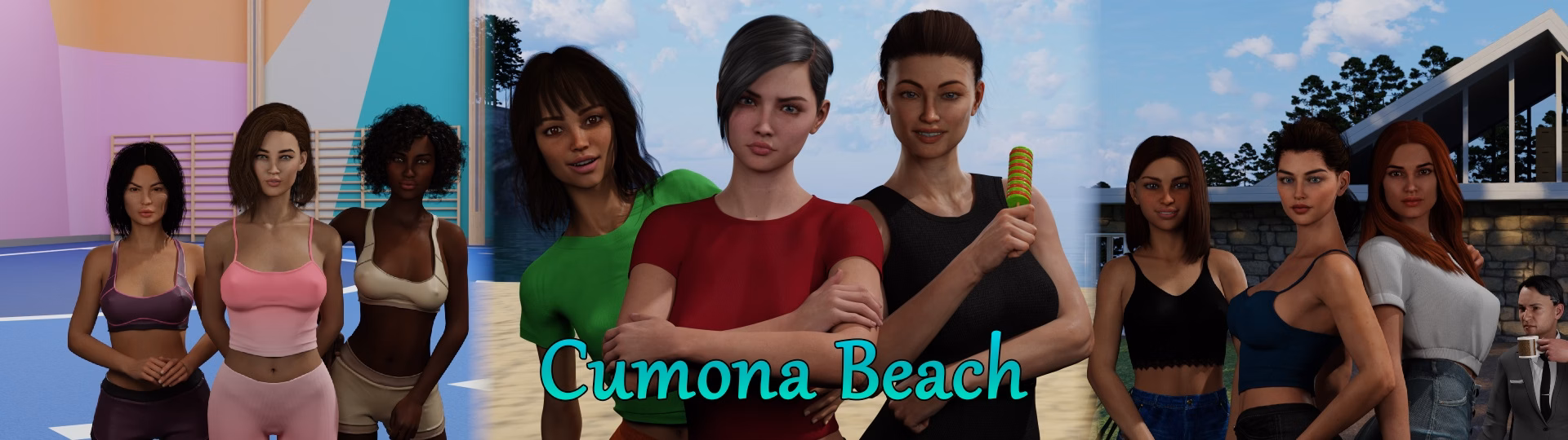 VN Ren'Py Cumona Beach [v0.11] [Dunderdeuce]