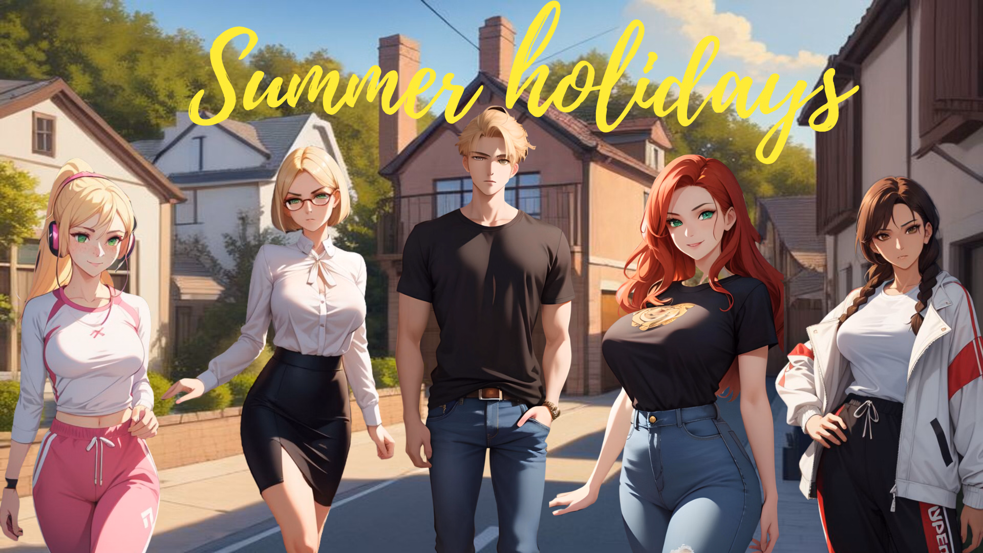 VN Ren'Py Completed Summer holidays [v1.0] [AxelLexQ] download