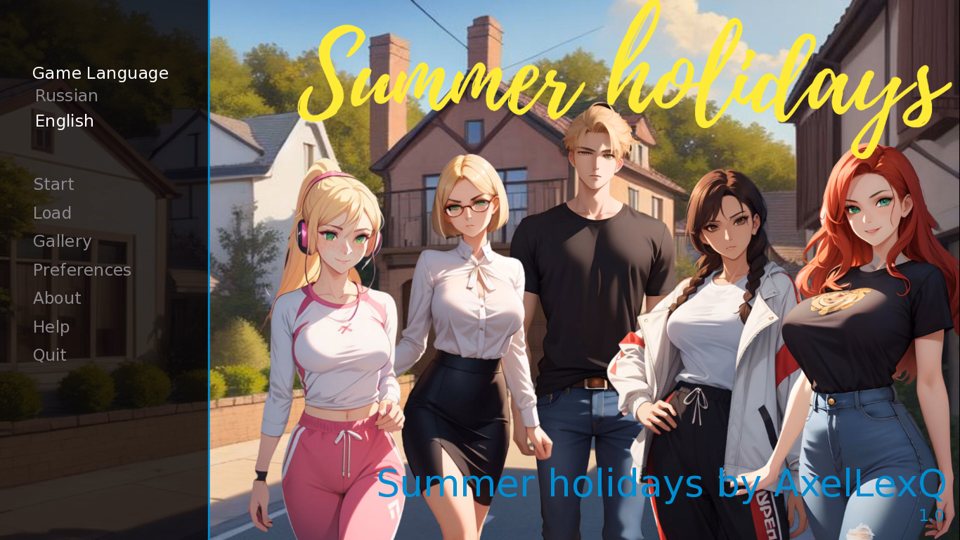 VN Ren'Py Completed Summer holidays [v1.0] [AxelLexQ]