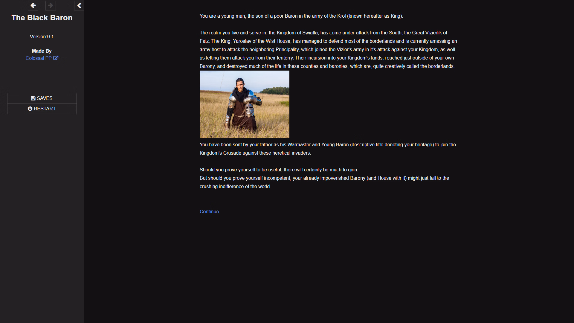 HTML The Black Baron [v0.4.5 b] [ColossalProjectProductions]
