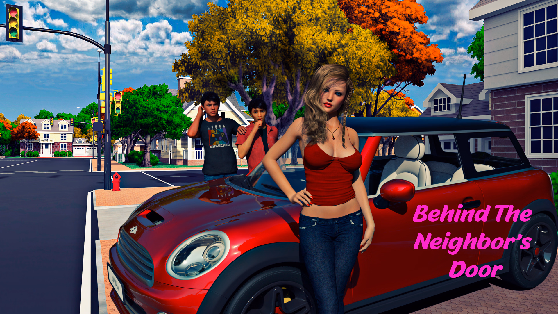 VN Ren'Py Abandoned Behind the Neighbor's Door [v0.1] [Lustful Gaming] download