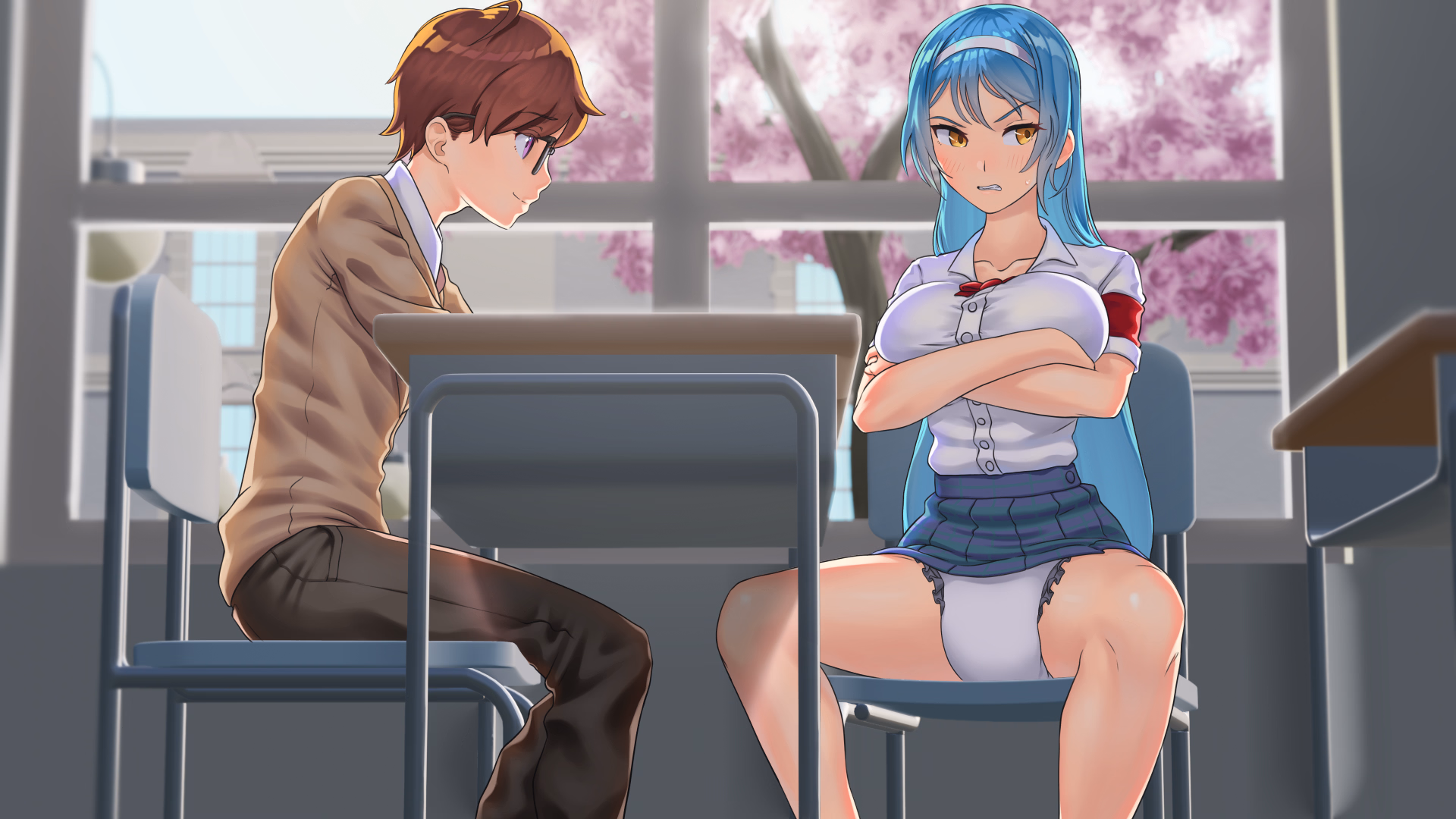 VN Ren'Py Messy Academy [v0.21] [Messy Studios]