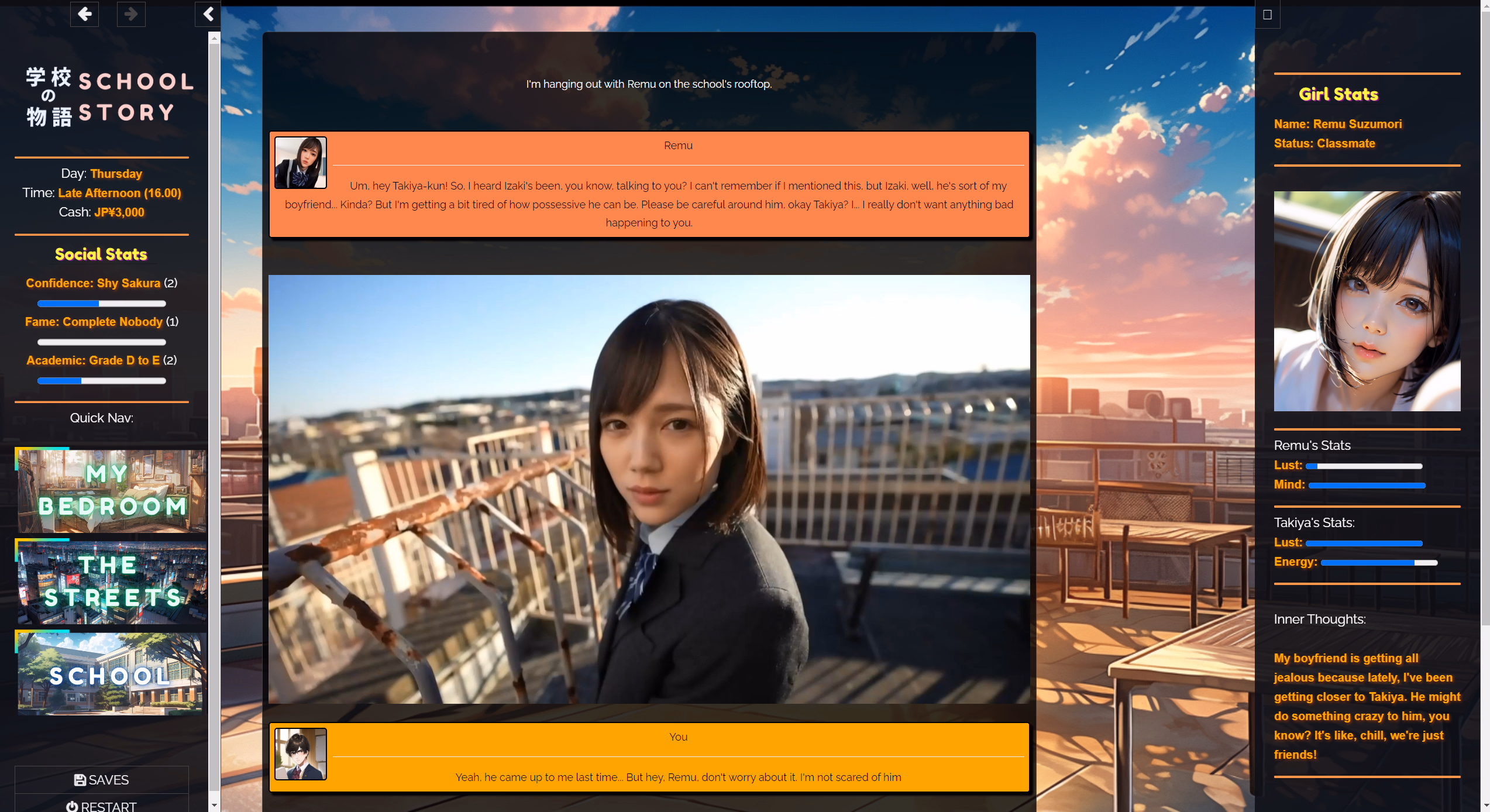 HTML Gakko No Monogatari - School Story [v0.36] [CorpoLife_dev]