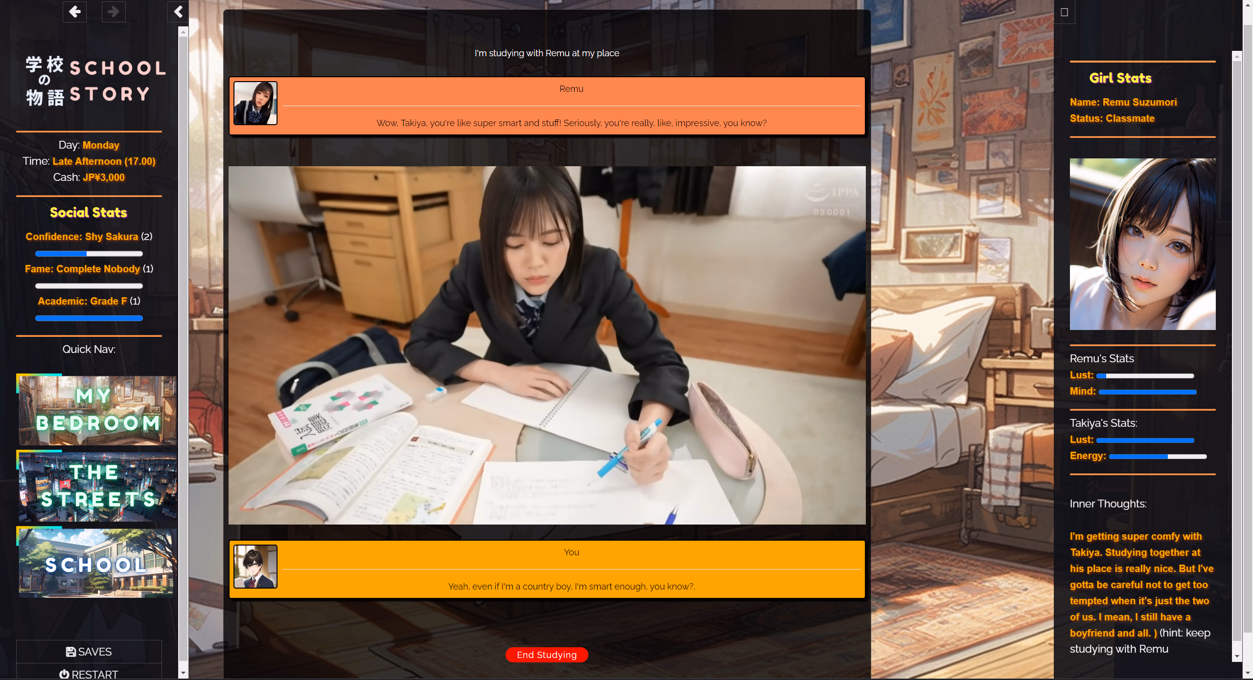 HTML Gakko No Monogatari - School Story [v0.36] [CorpoLife_dev]