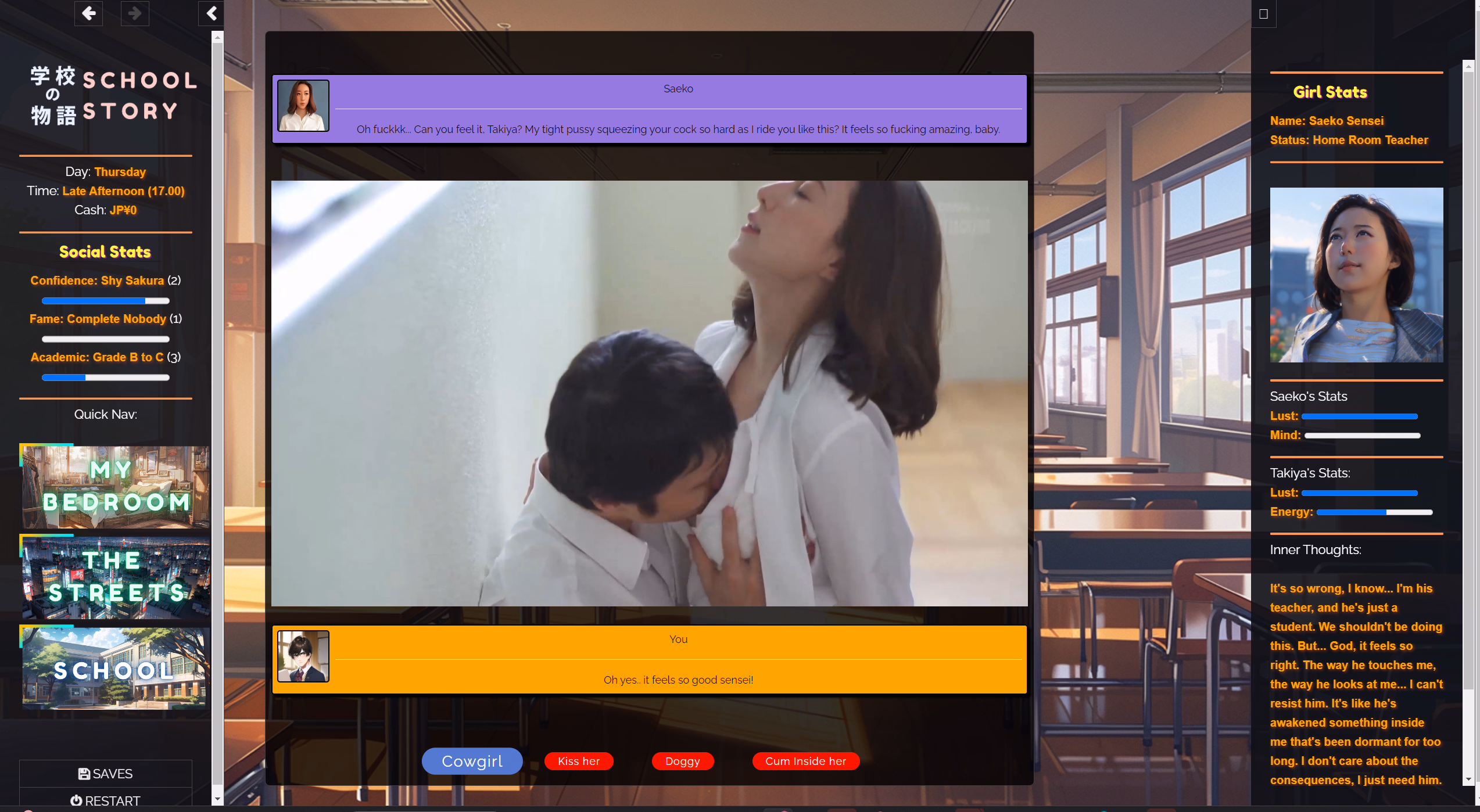 HTML Gakko No Monogatari - School Story [v0.36] [CorpoLife_dev]
