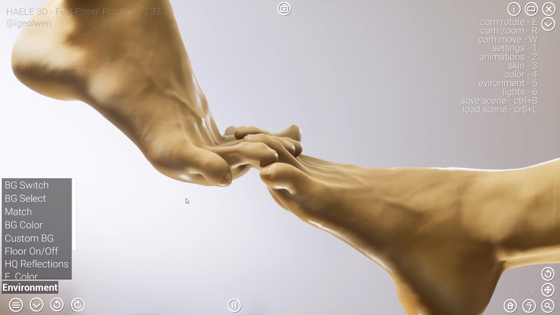 Unreal Engine HAELE 3D - Feet Poser Pro [v0.56.2] [Ige Olwen]