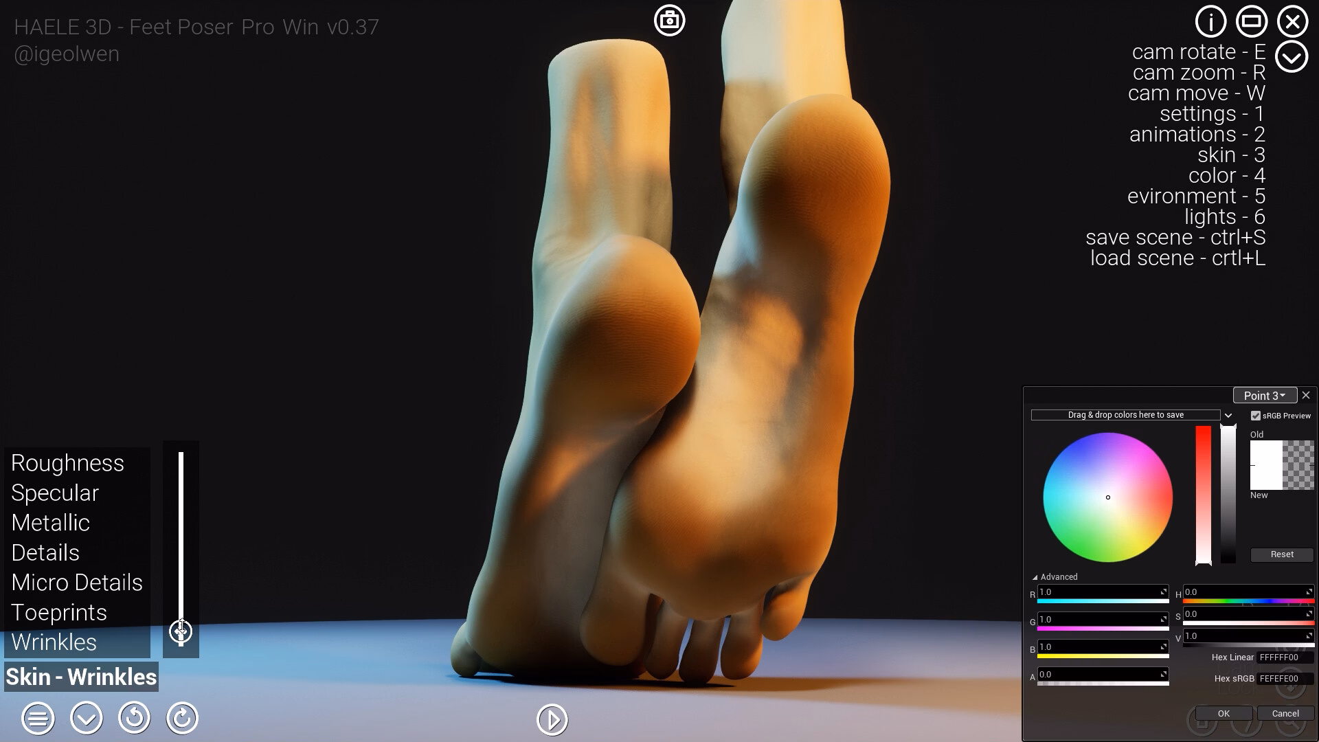 Unreal Engine HAELE 3D - Feet Poser Pro [v0.56.2] [Ige Olwen]