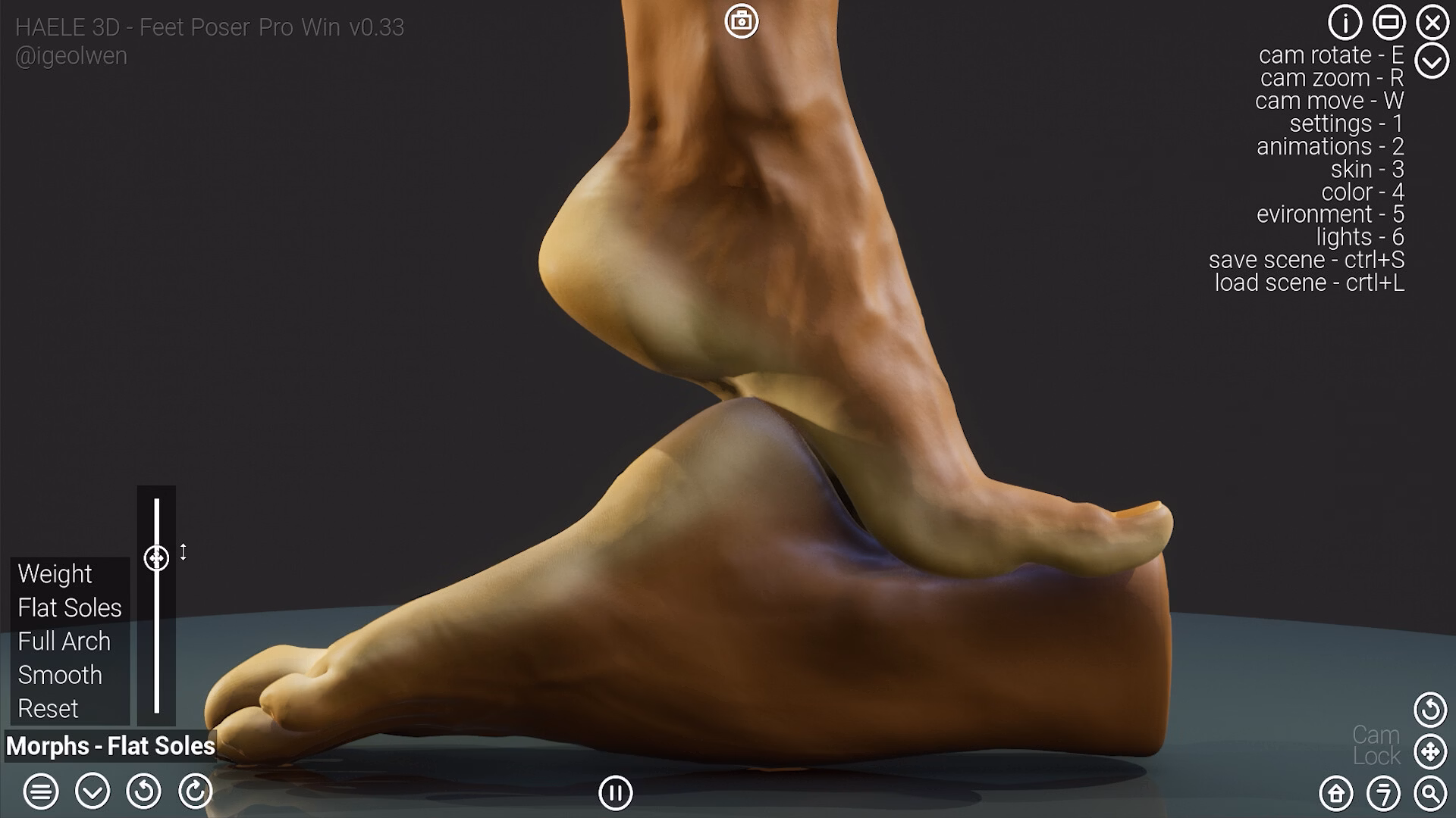 Unreal Engine HAELE 3D - Feet Poser Pro [v0.56.2] [Ige Olwen]