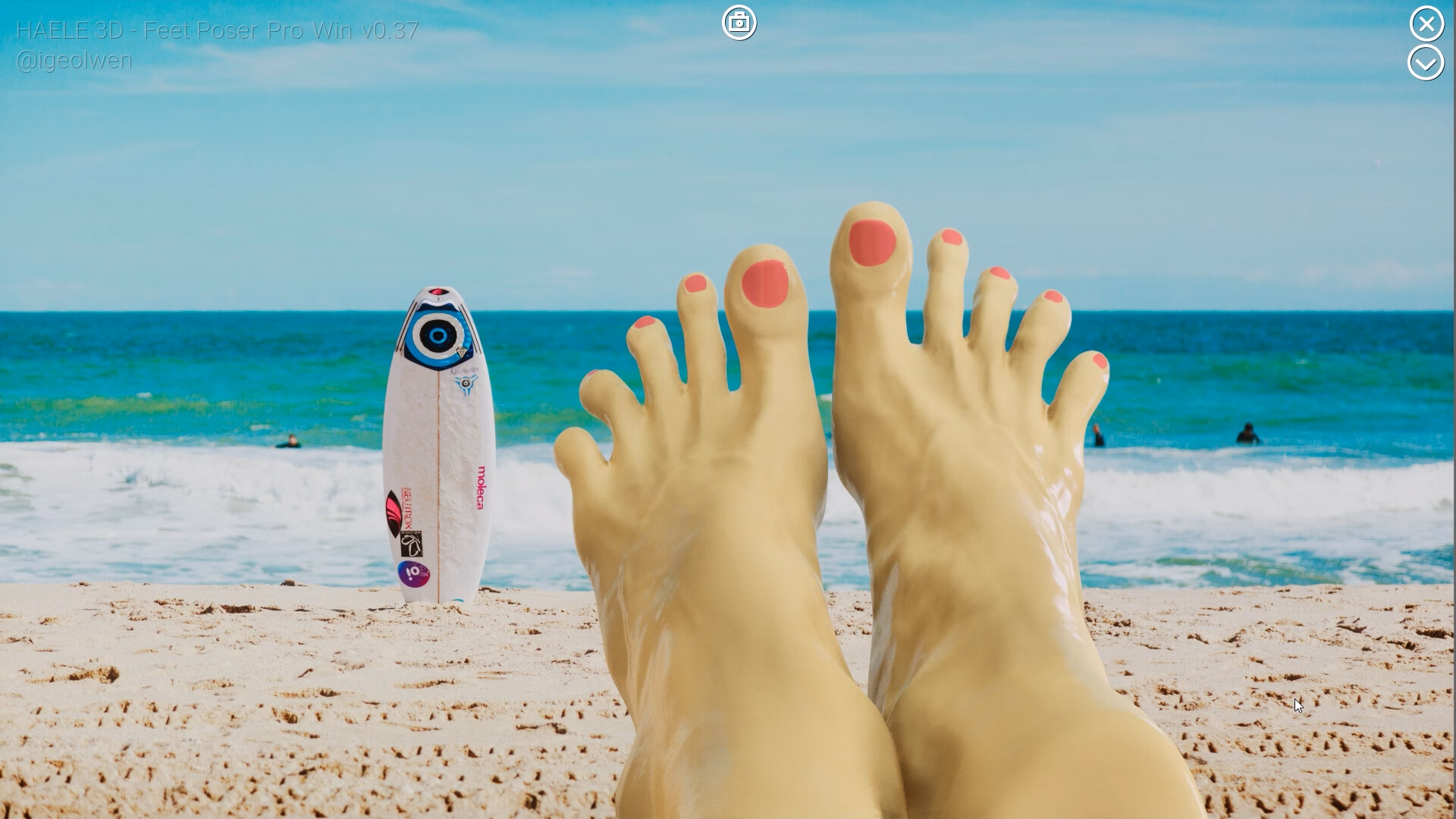 Unreal Engine HAELE 3D - Feet Poser Pro [v0.56.2] [Ige Olwen]